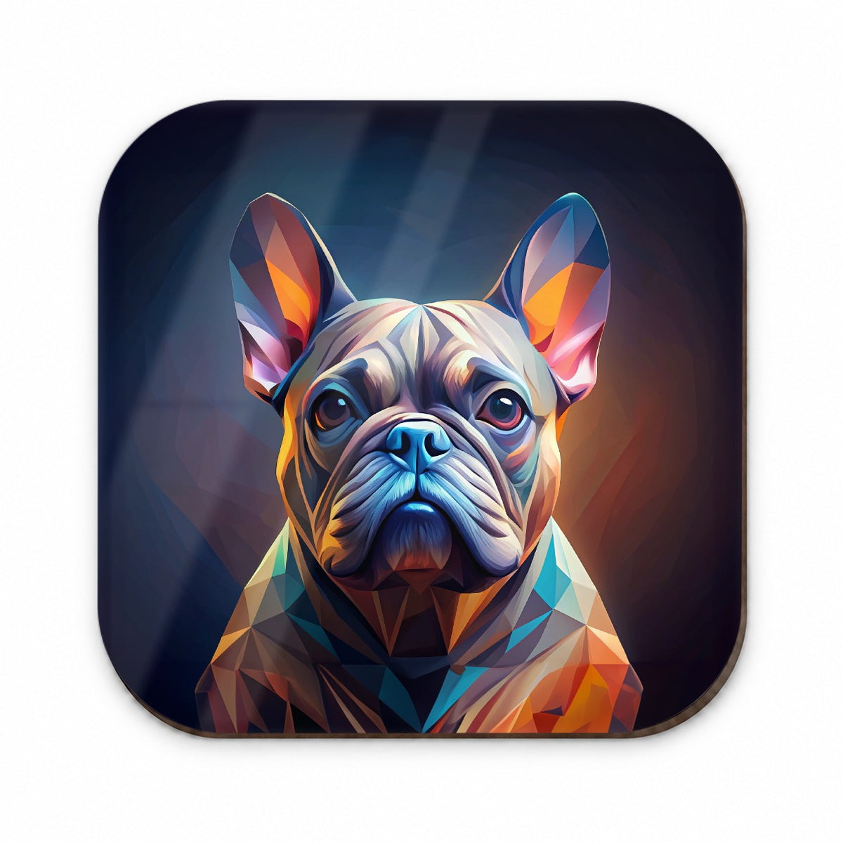 French Bulldog Frenchie Dog Abstract Stylized Art Fridge Magnet