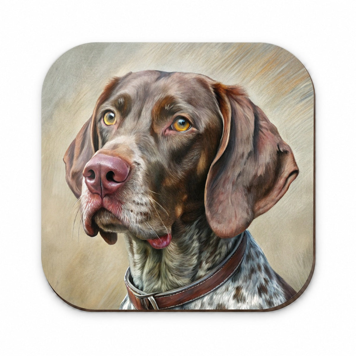German Shorthaired Pointer Dog Illustration Fridge Magnet