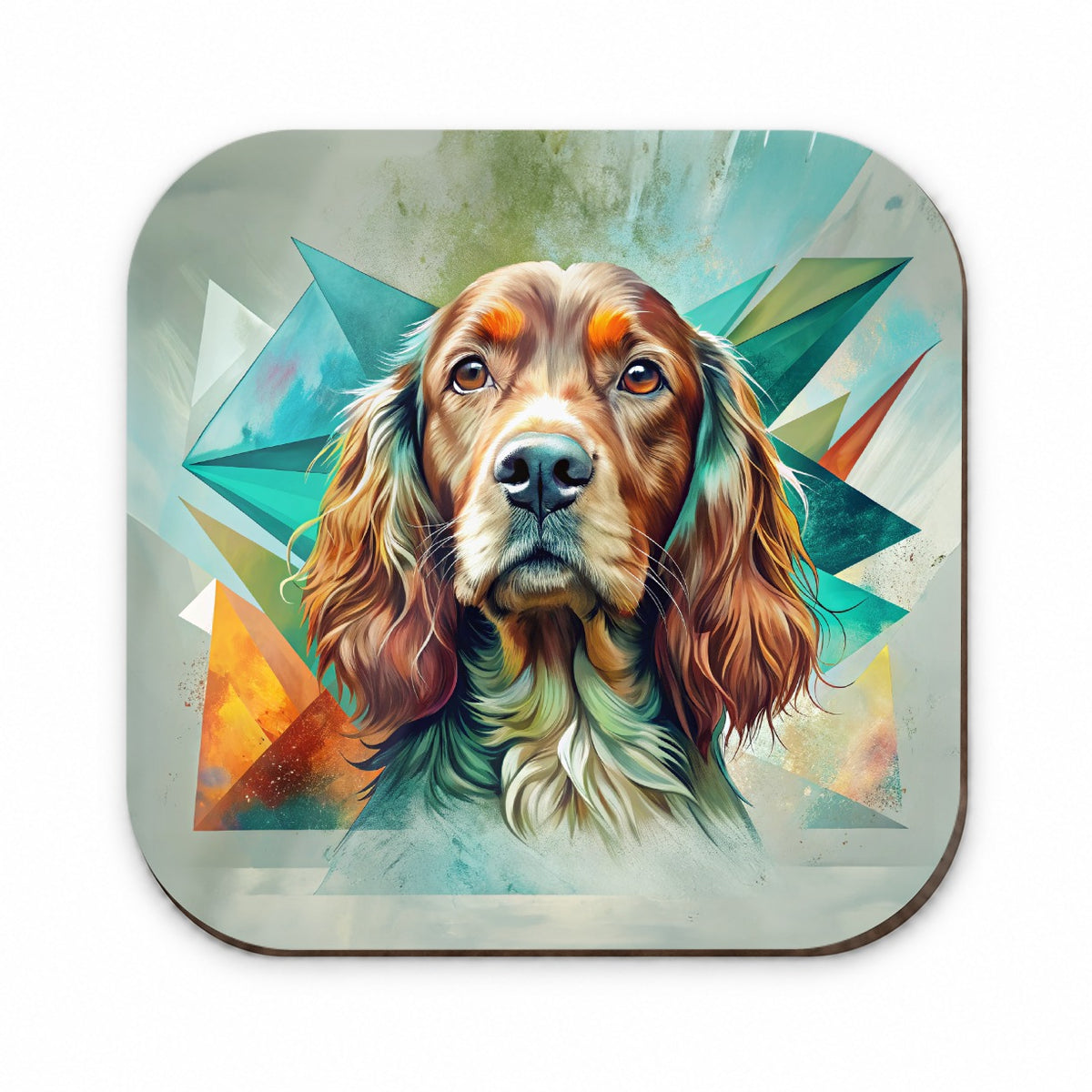 Irish Setter Dog Contemporary Art Fridge Magnet