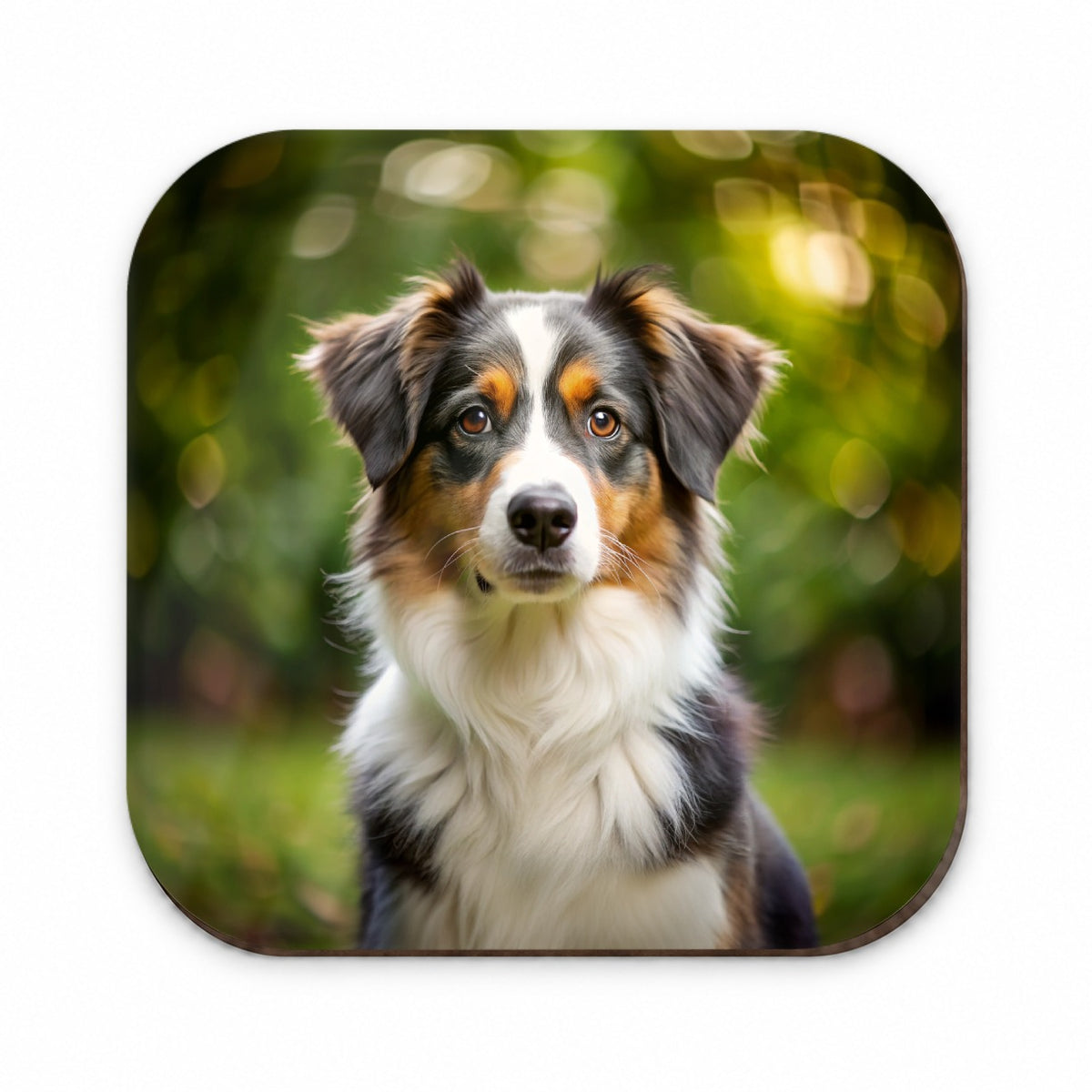 Miniature American Shepherd Dog Photo Fridge Magnet