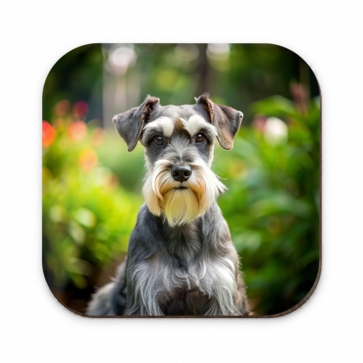 Miniature Schnauzer Dog Photo Fridge Magnet