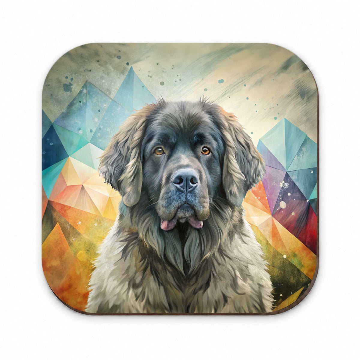 Newfoundland Dog Contemporary Art Fridge Magnet