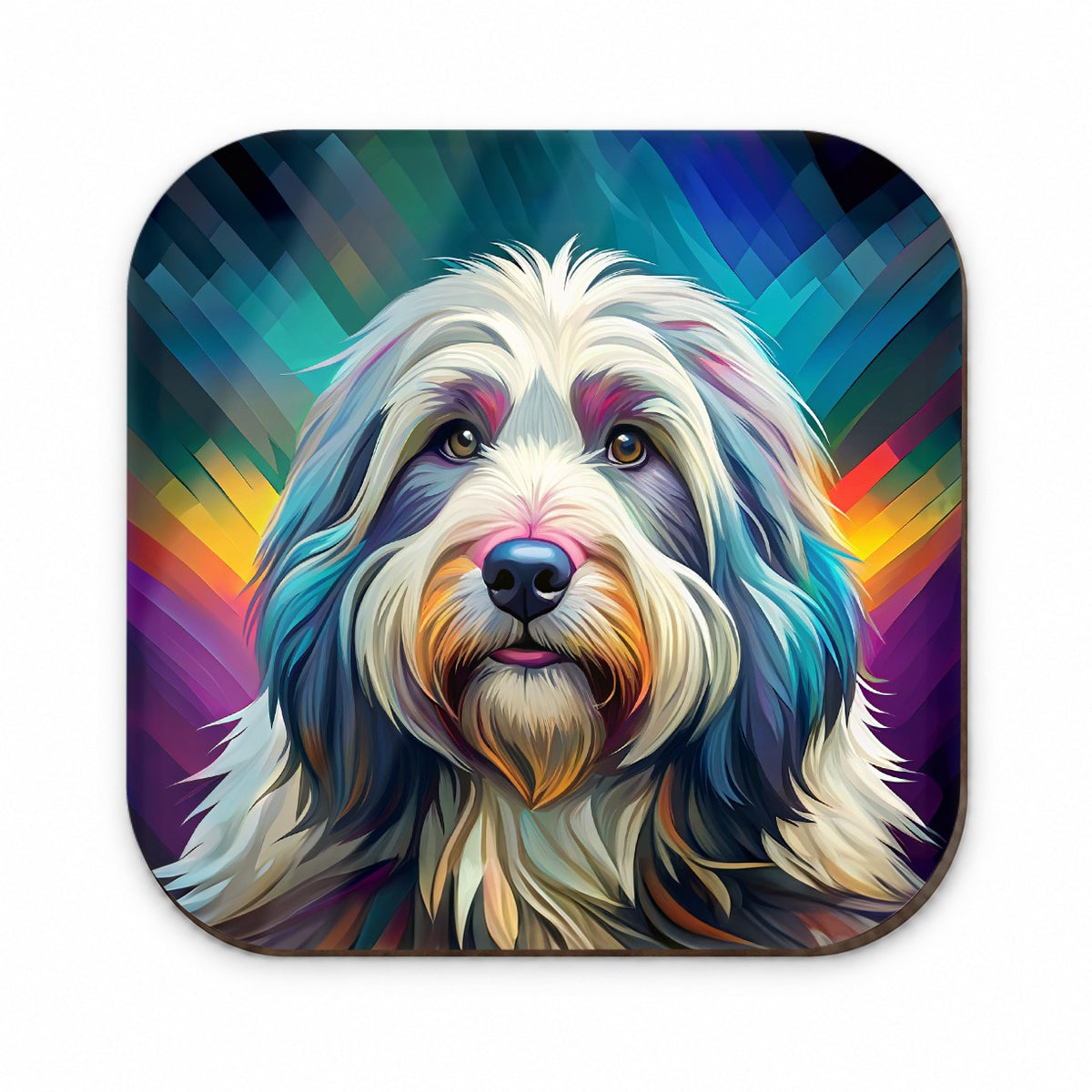 Old English Sheepdog Dog Pop Art Fridge Magnet