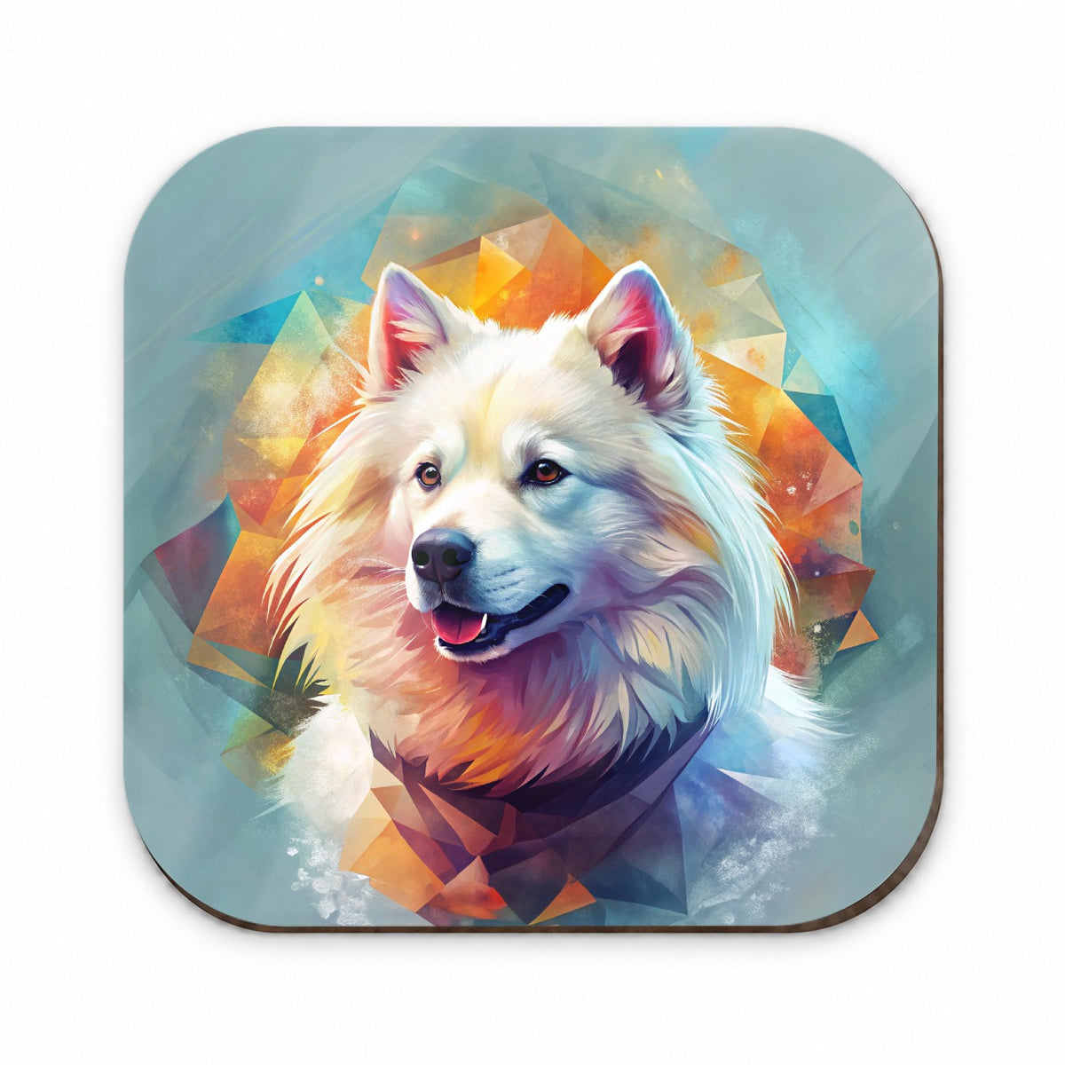 Samoyed Dog Contemporary Art Fridge Magnet