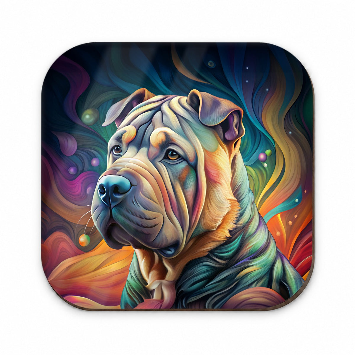 Shar Pei Dog Contemporary Art Fridge Magnet
