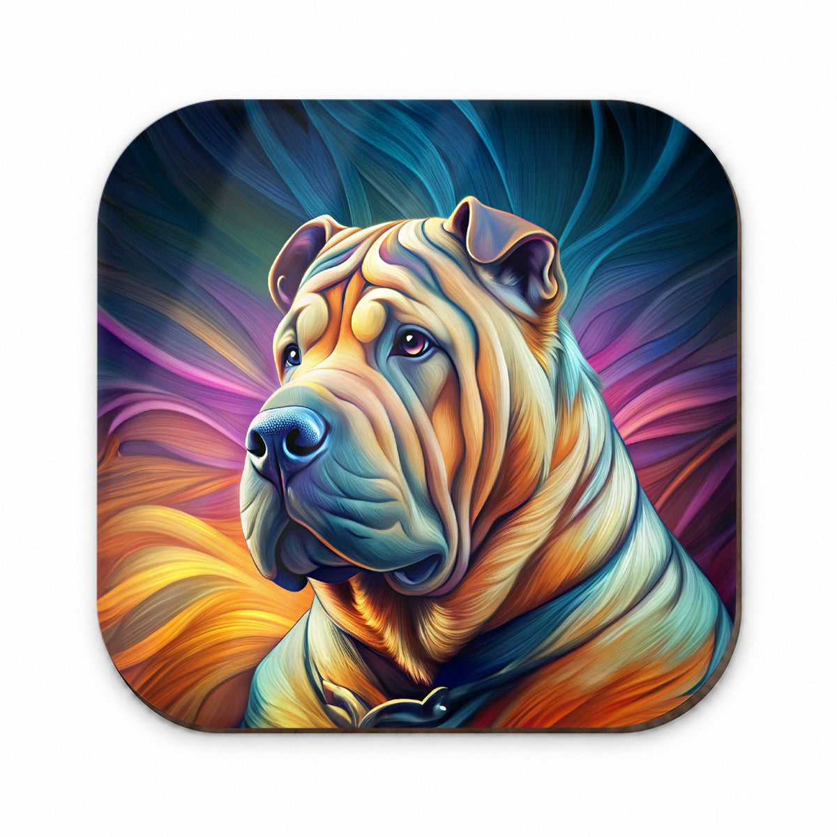 Shar Pei Dog Pop Art Fridge Magnet