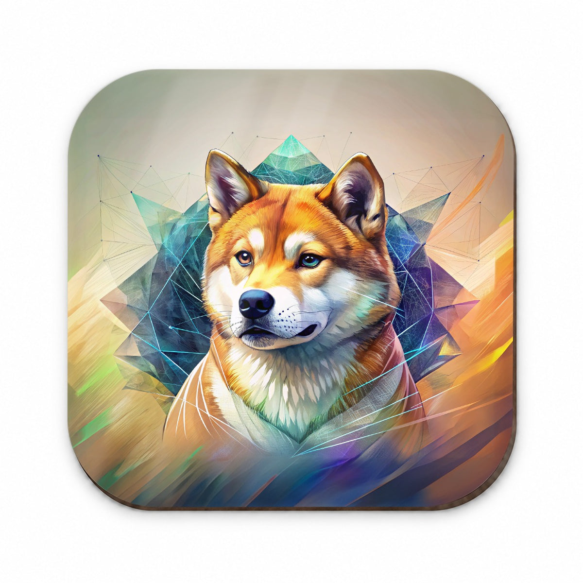 Shiba Inu Dog Contemporary Art Fridge Magnet