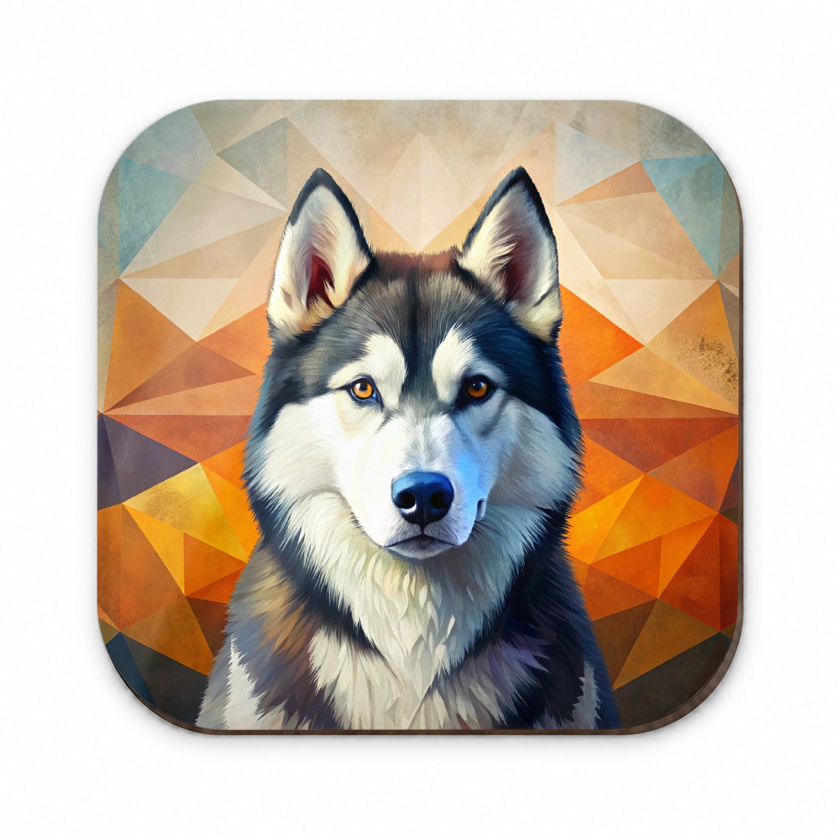 Siberian Husky Dog Contemporary Art Fridge Magnet