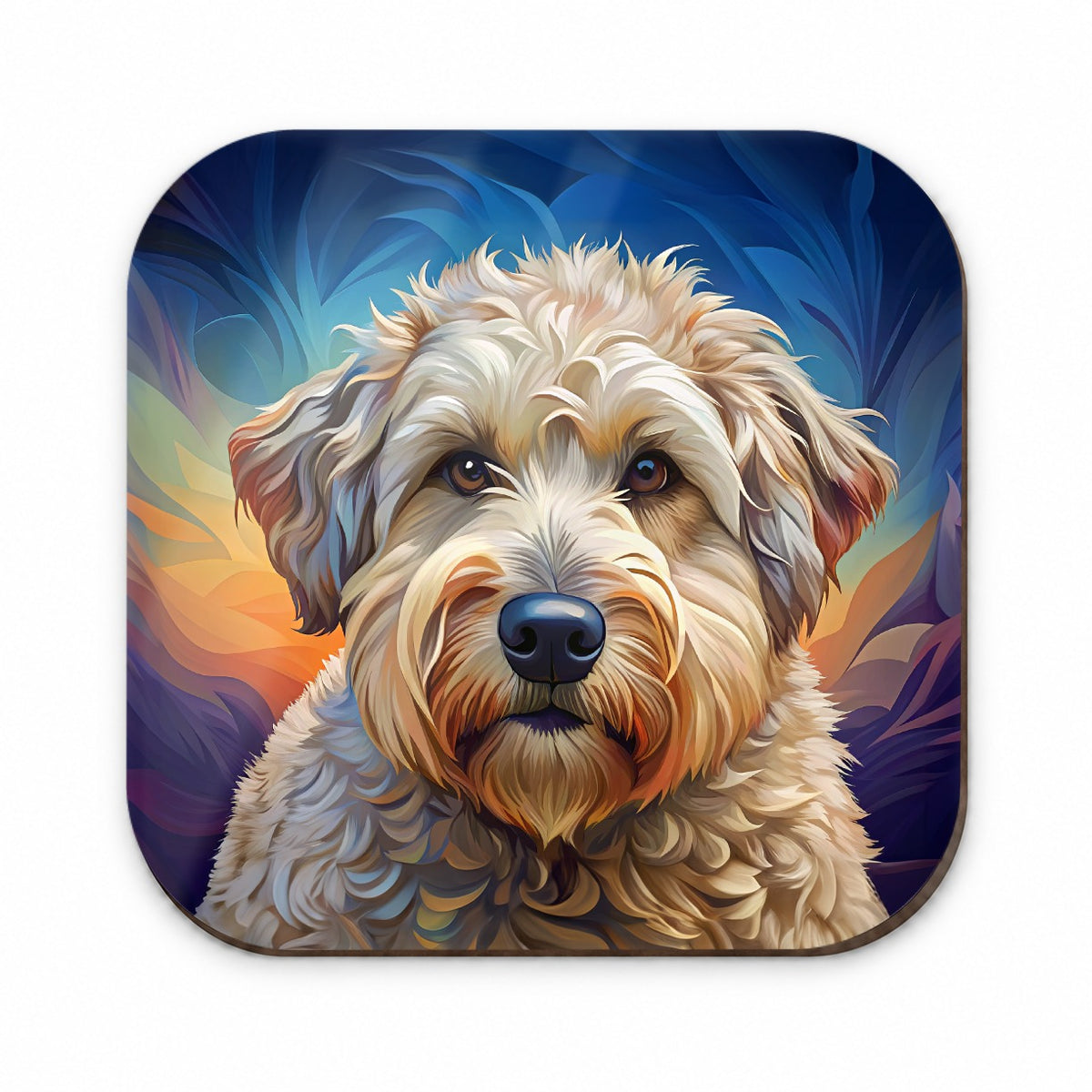 Soft Coated Wheaten Terrier Dog Pop Art Fridge Magnet