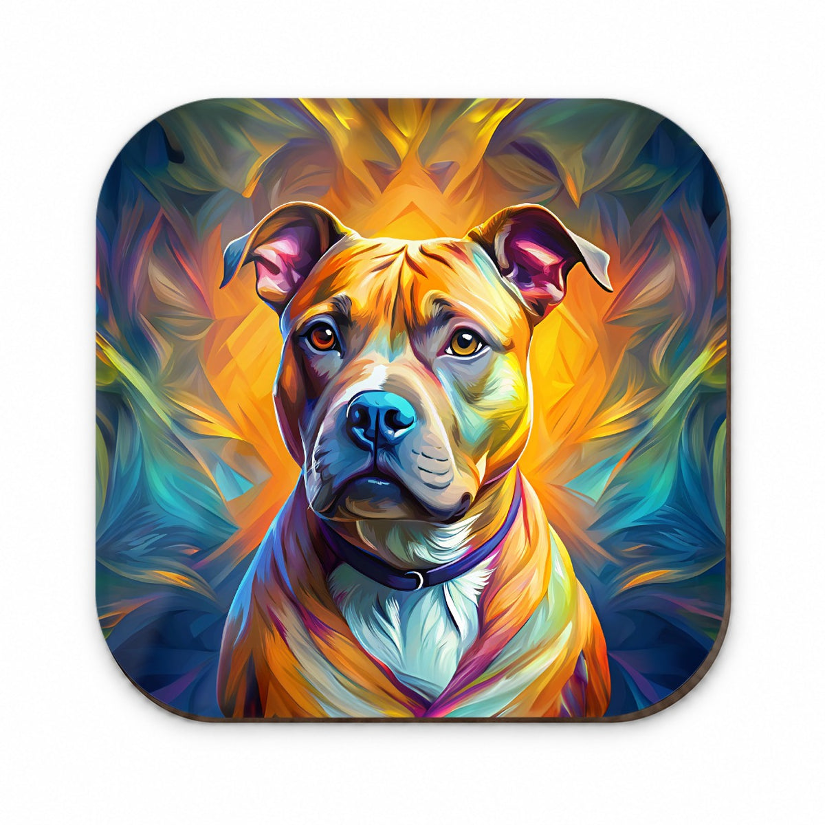Staffordshire Bull Terrier Staffy Dog Pop Art Fridge Magnet