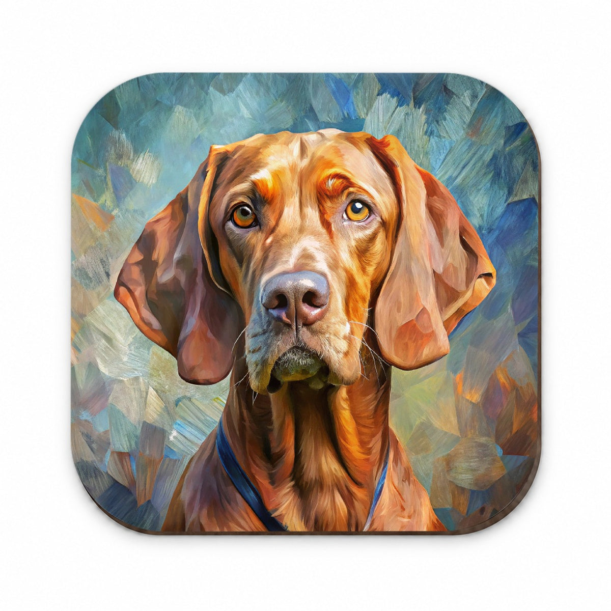 Vizsla Dog Expressionism Art Fridge Magnet