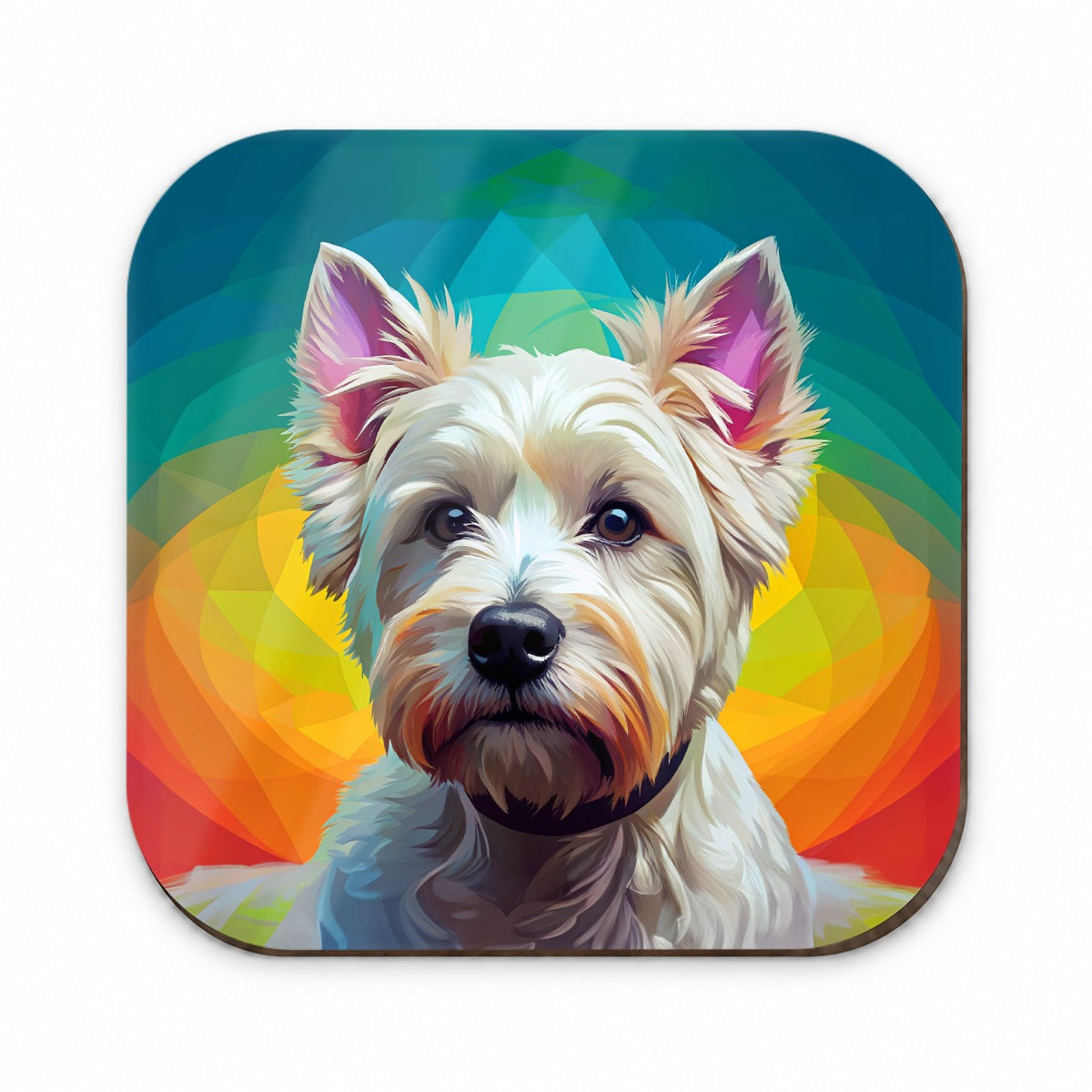 West Highland White Terrier Westie Dog Pop Art Fridge Magnet