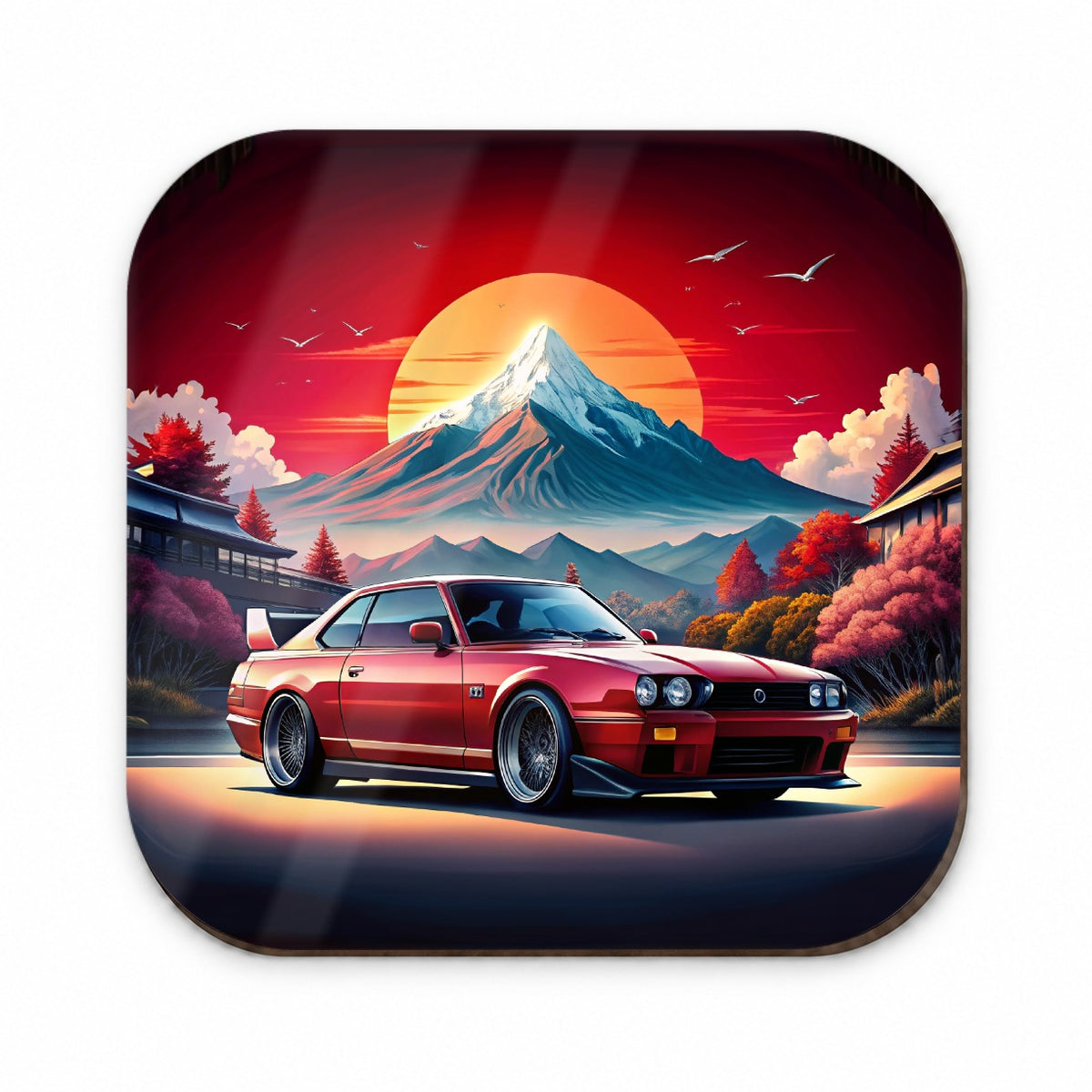 Japanese JDM Car Art Fridge Magnet