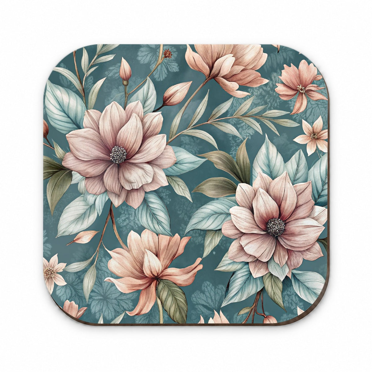 Minimalist Flowers Floral Pattern Fridge Magnet