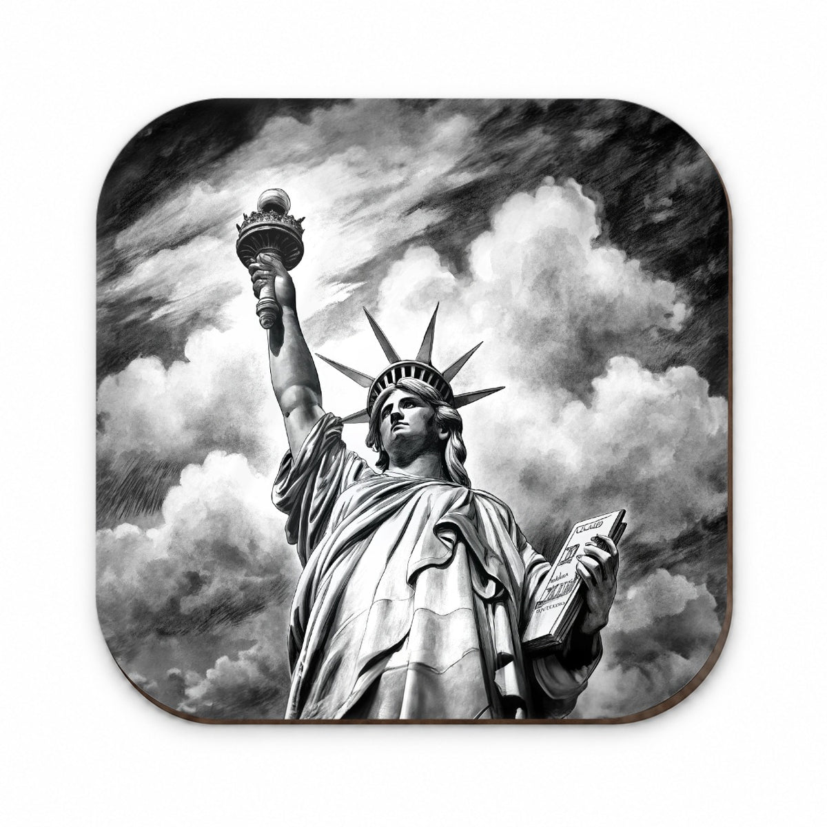 Sketch Of Statue Of Liberty New York City Fridge Magnet