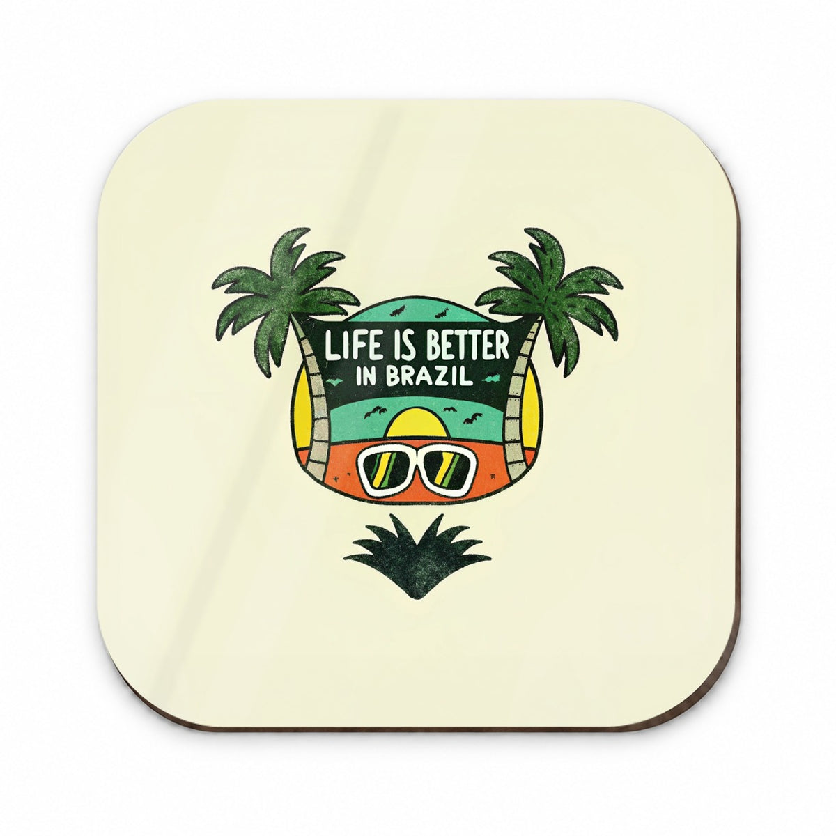 Life Is Better In Brazil Fridge Magnet
