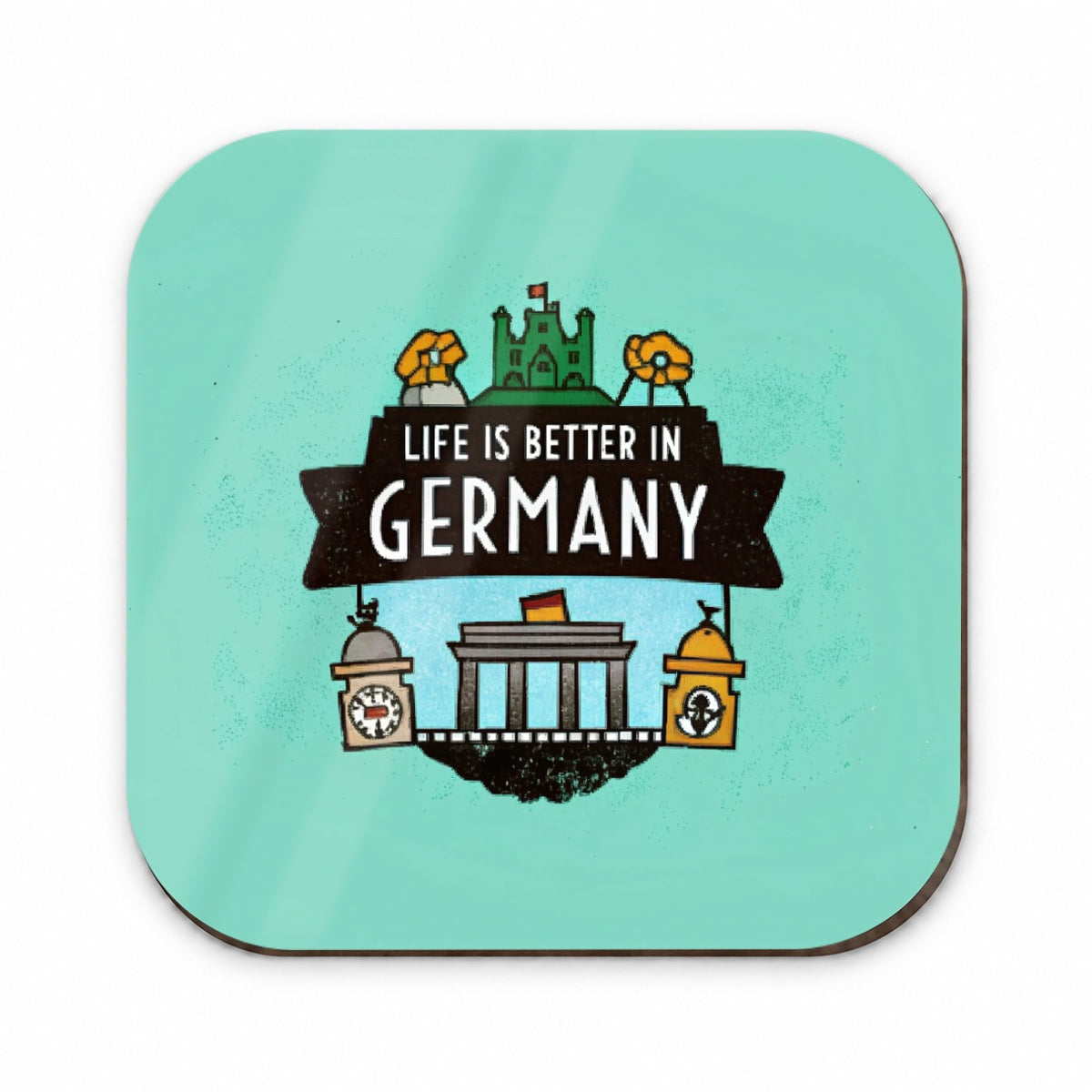 Life Is Better In Germany Fridge Magnet