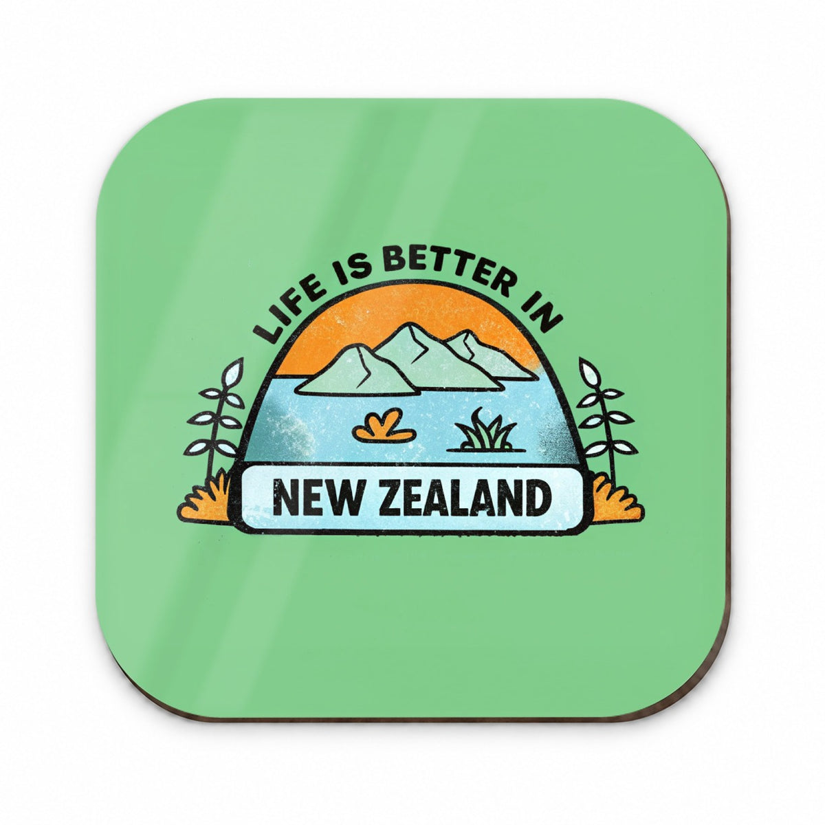 Life Is Better In New Zealand Fridge Magnet
