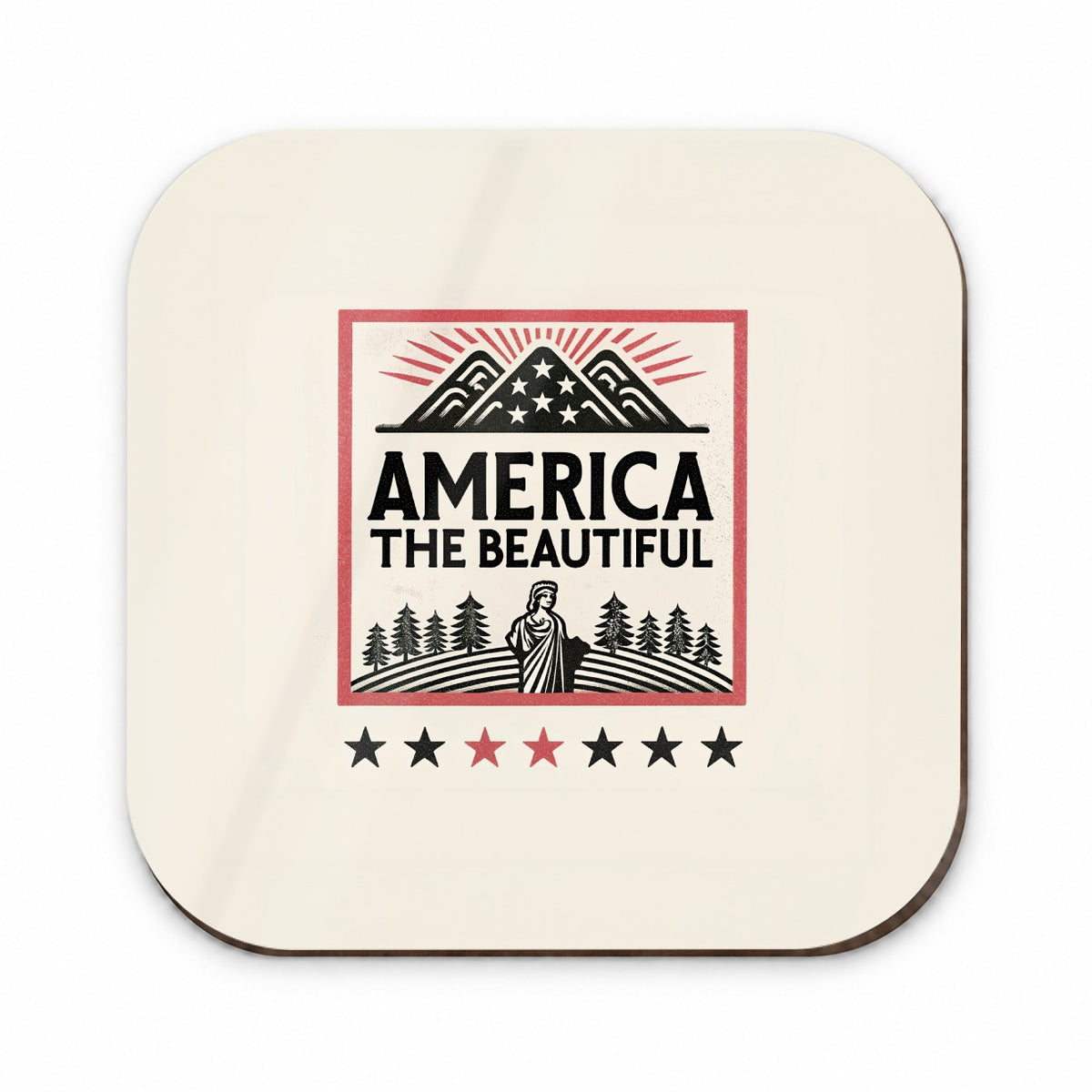 America The Beautiful United States USA Fridge Magnet