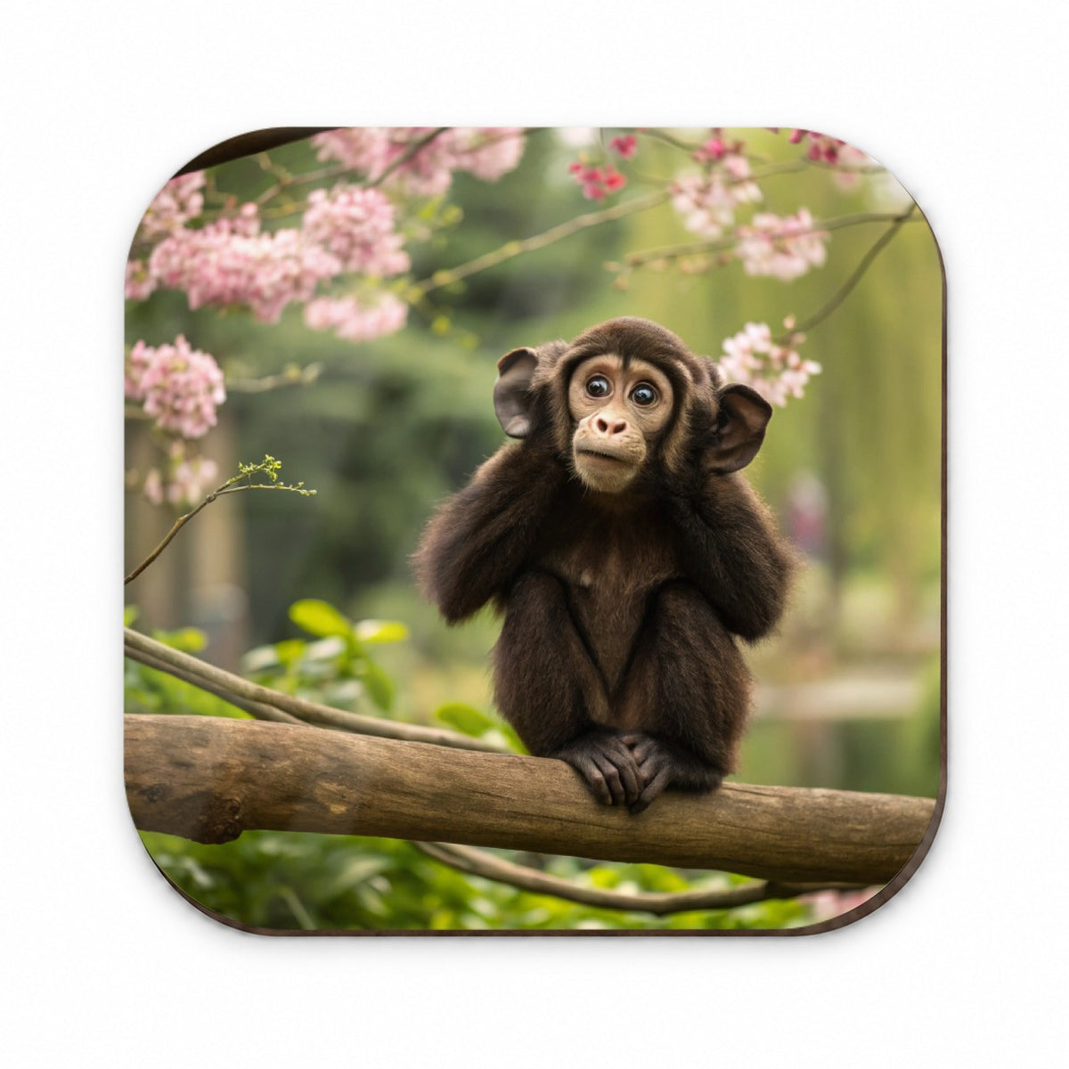 Hear No Evil Cute Monkey Fridge Magnet