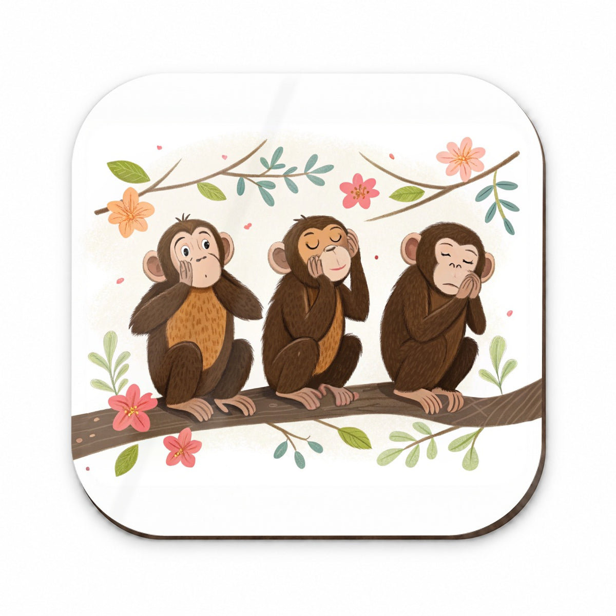 Hear Speak See No Evil Fridge Magnet
