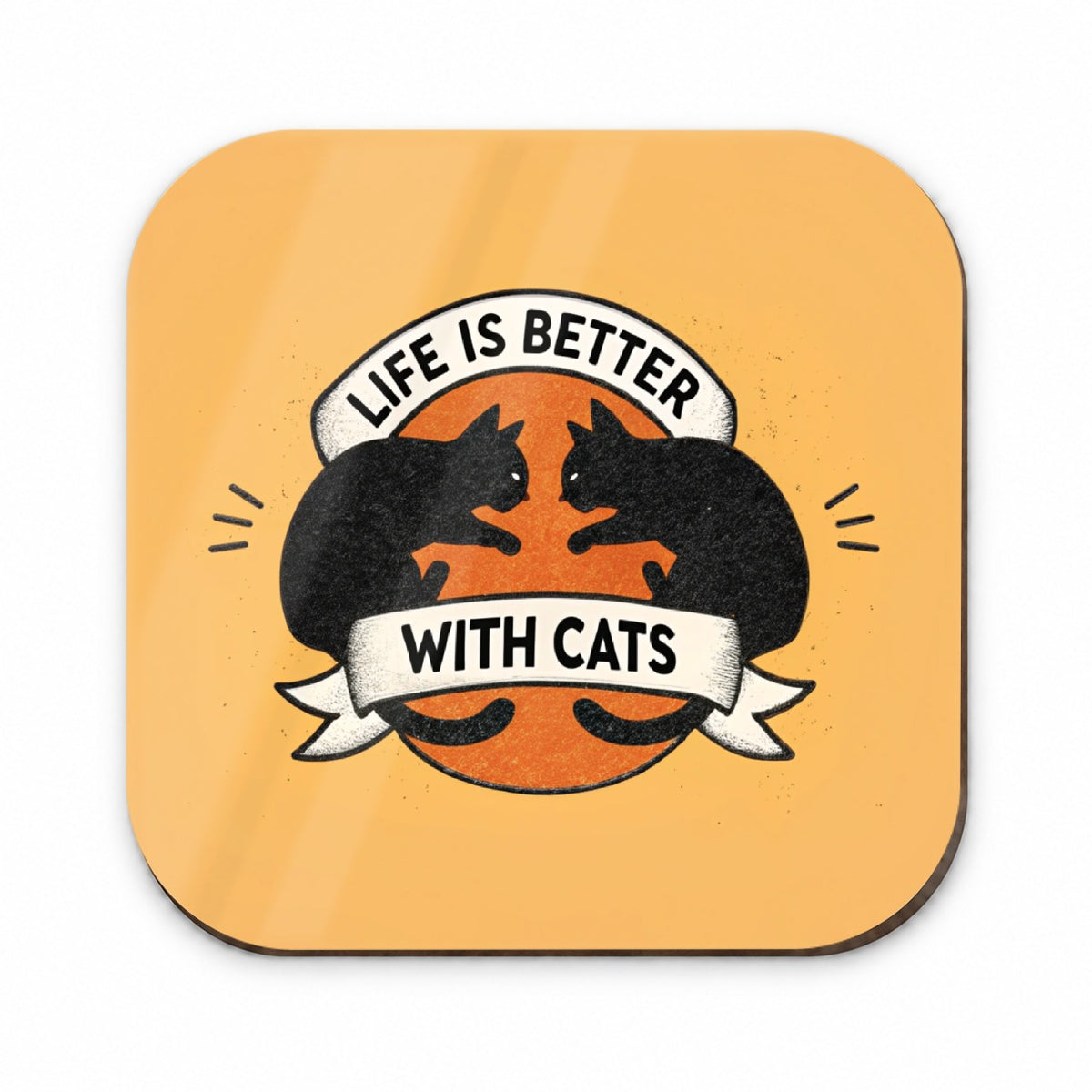 Life Is Better With Cats Fridge Magnet