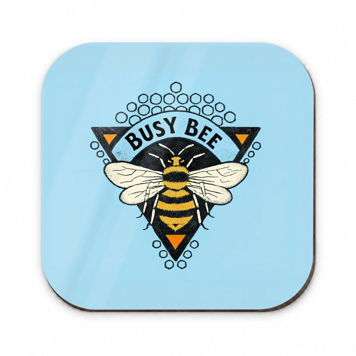 Busy Bee Blue Fridge Magnet