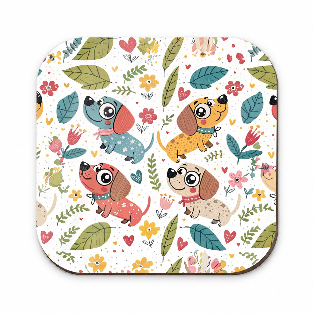 Kawaii Sweet Dogs Fridge Magnet