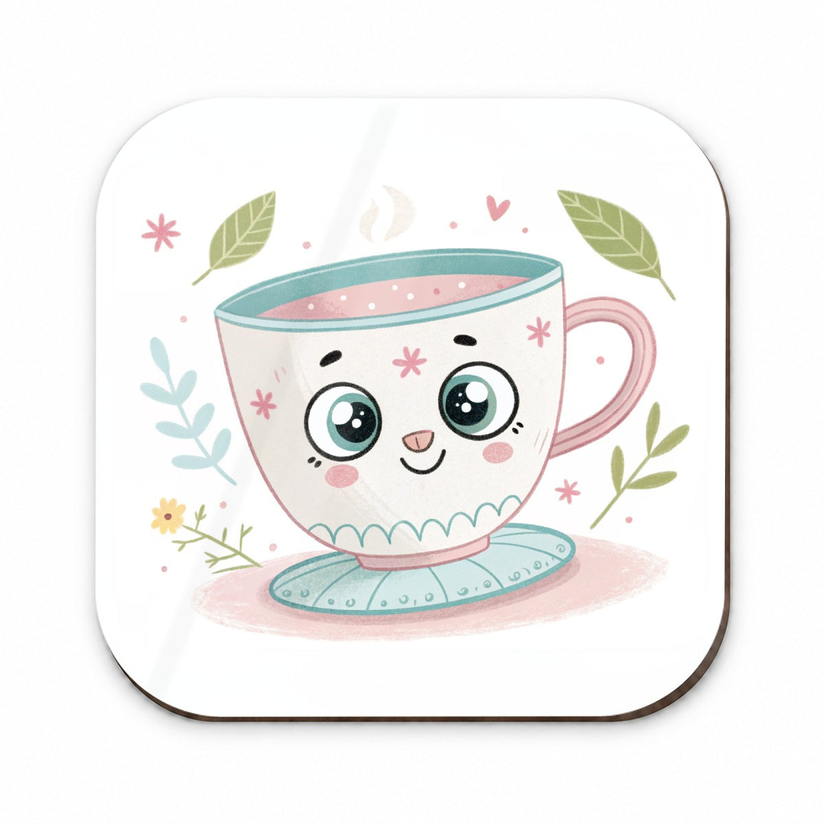 Kawaii Tea Cup Fridge Magnet