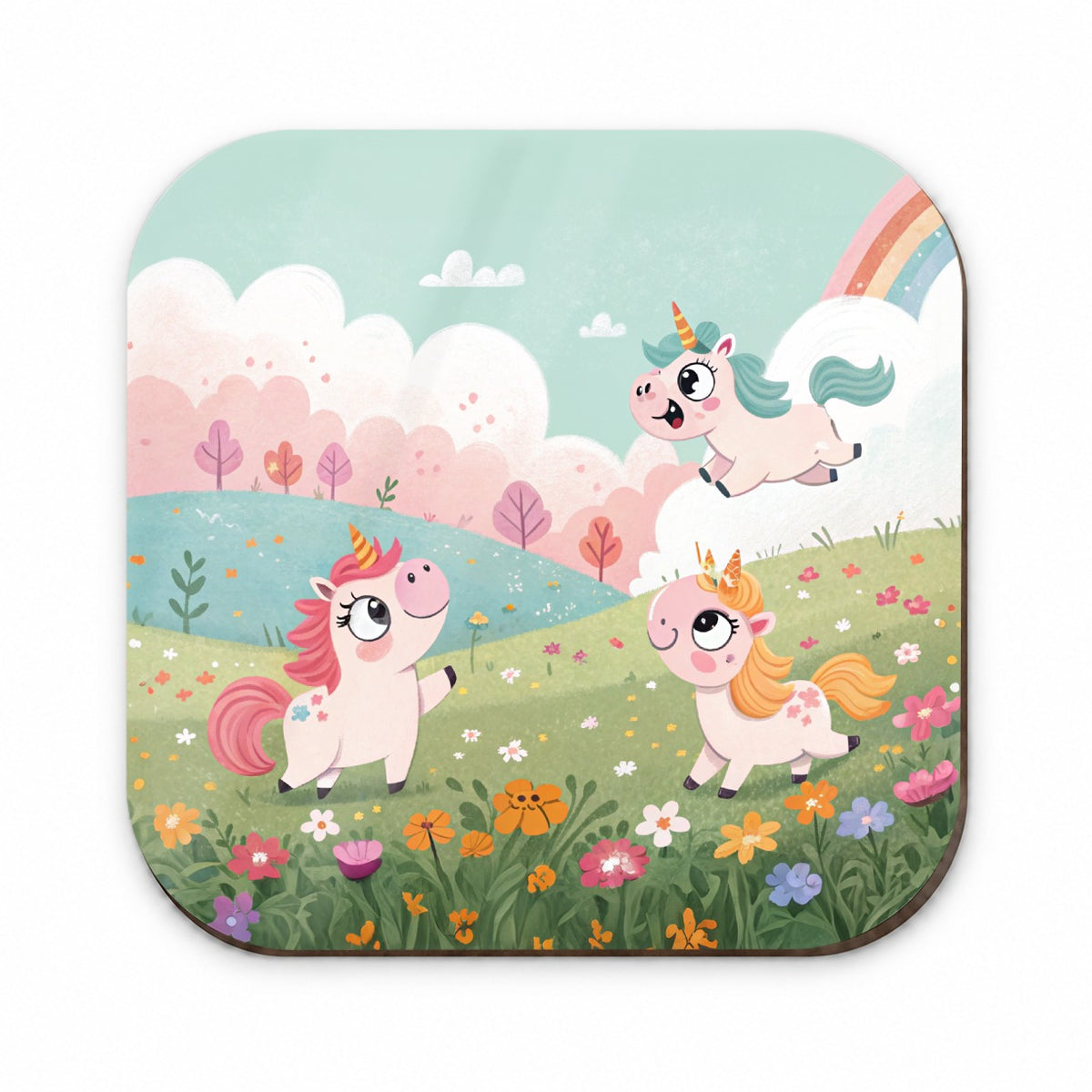 Kawaii Unicorns Fridge Magnet