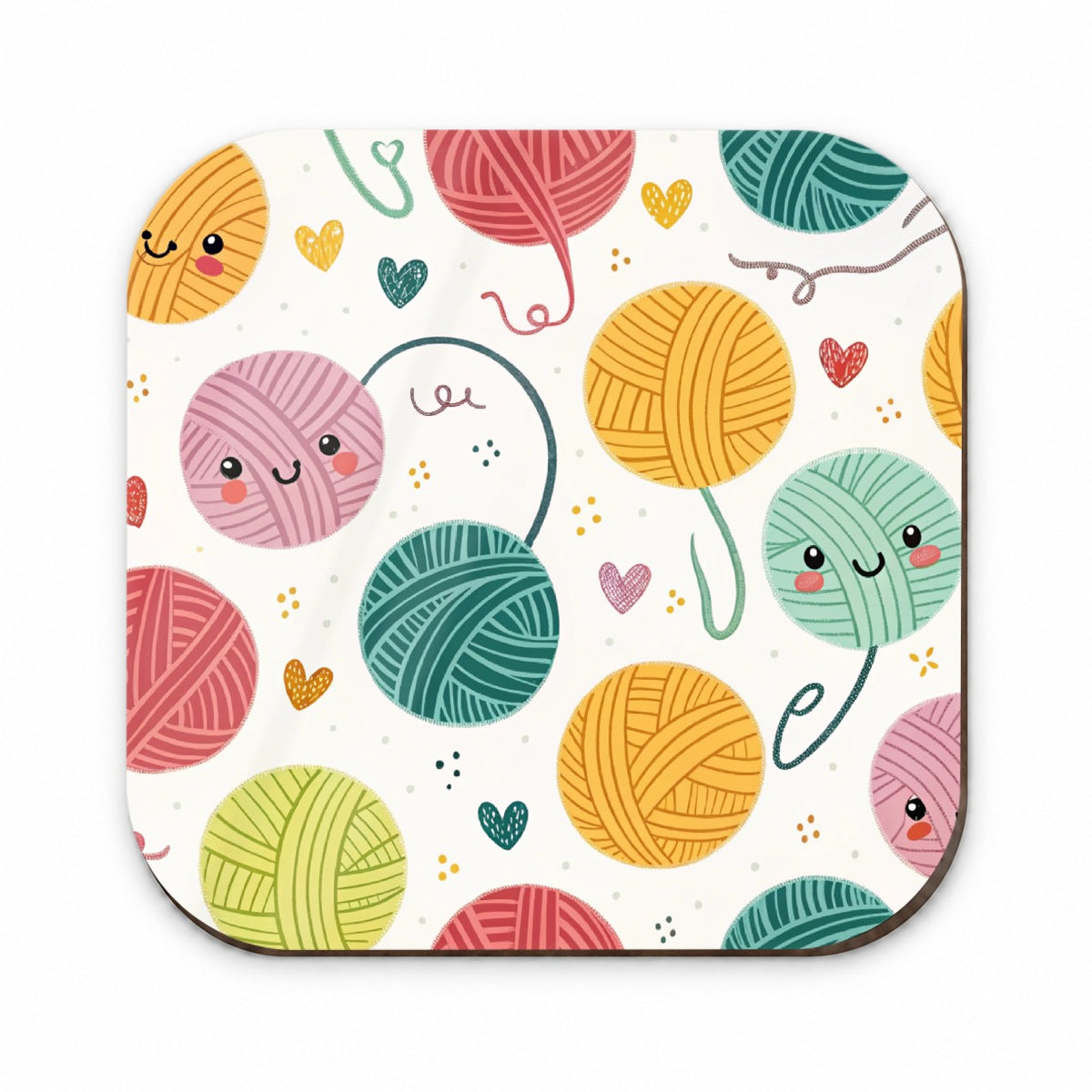 Kawaii Yarn Balls Knitting Crochet Fridge Magnet
