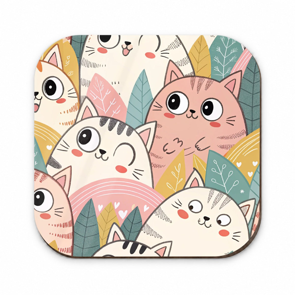 Lots Of Kawaii Adorable Cats Fridge Magnet