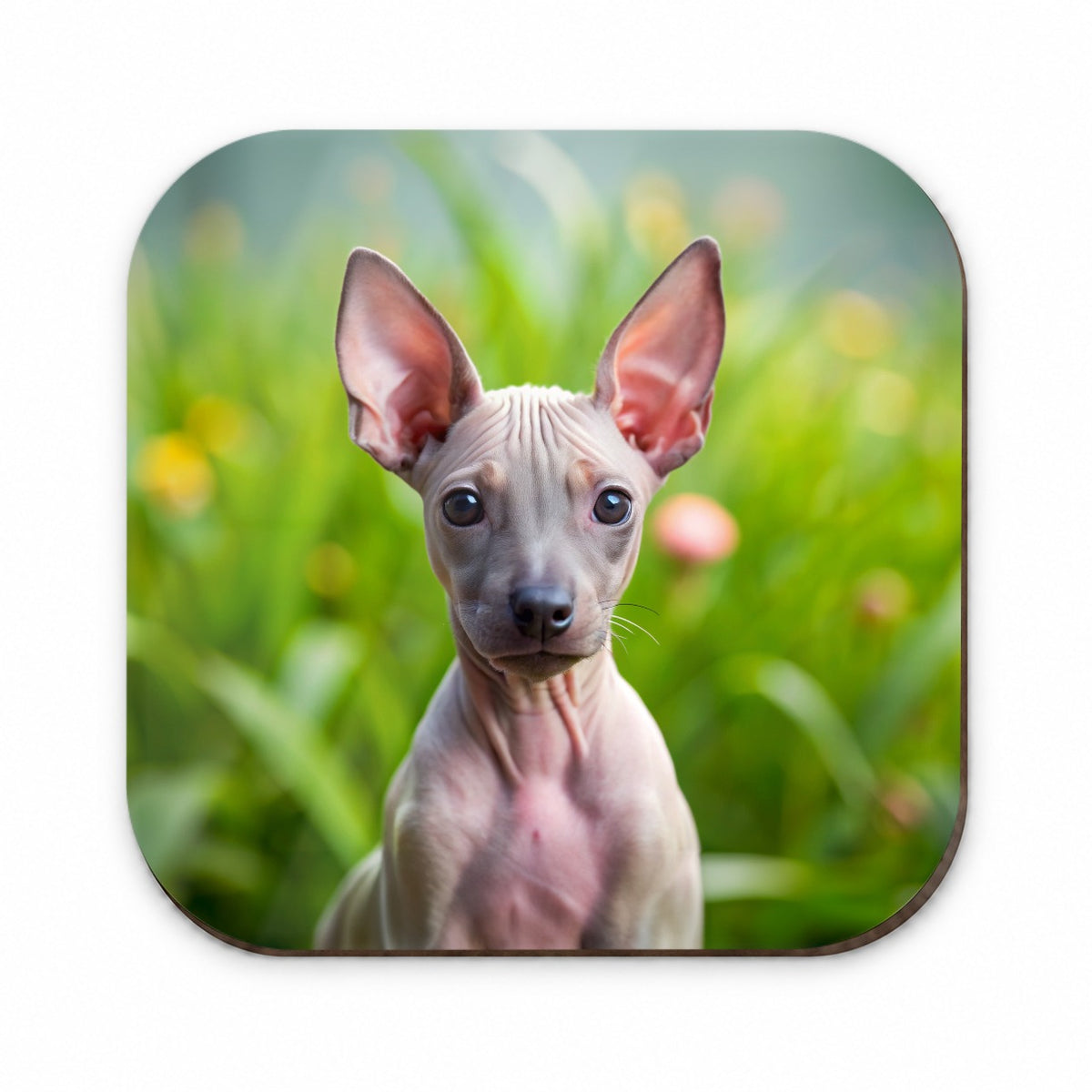 American Hairless Terrier Dog Puppy Photo Fridge Magnet