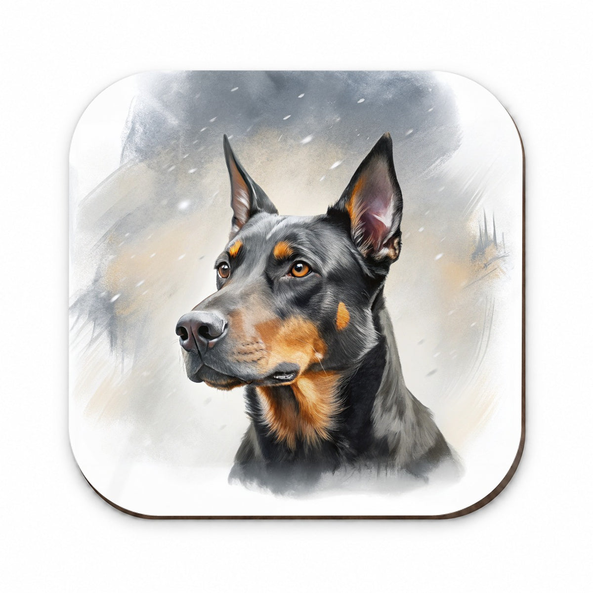 Beauceron Dog Illustration Fridge Magnet