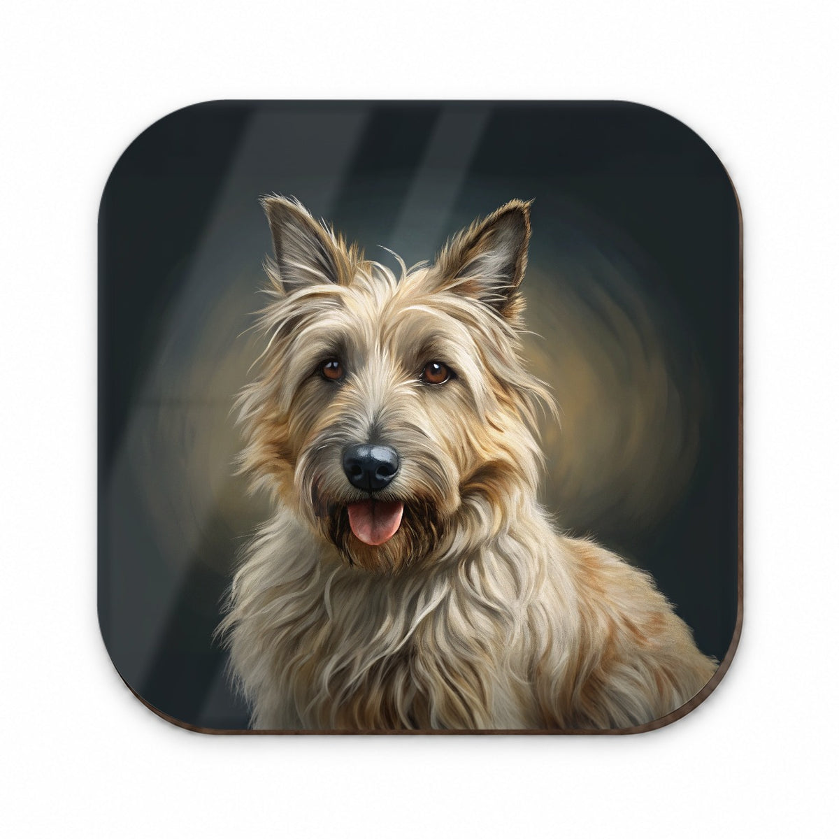 Berger Picard Dog Illustration Fridge Magnet