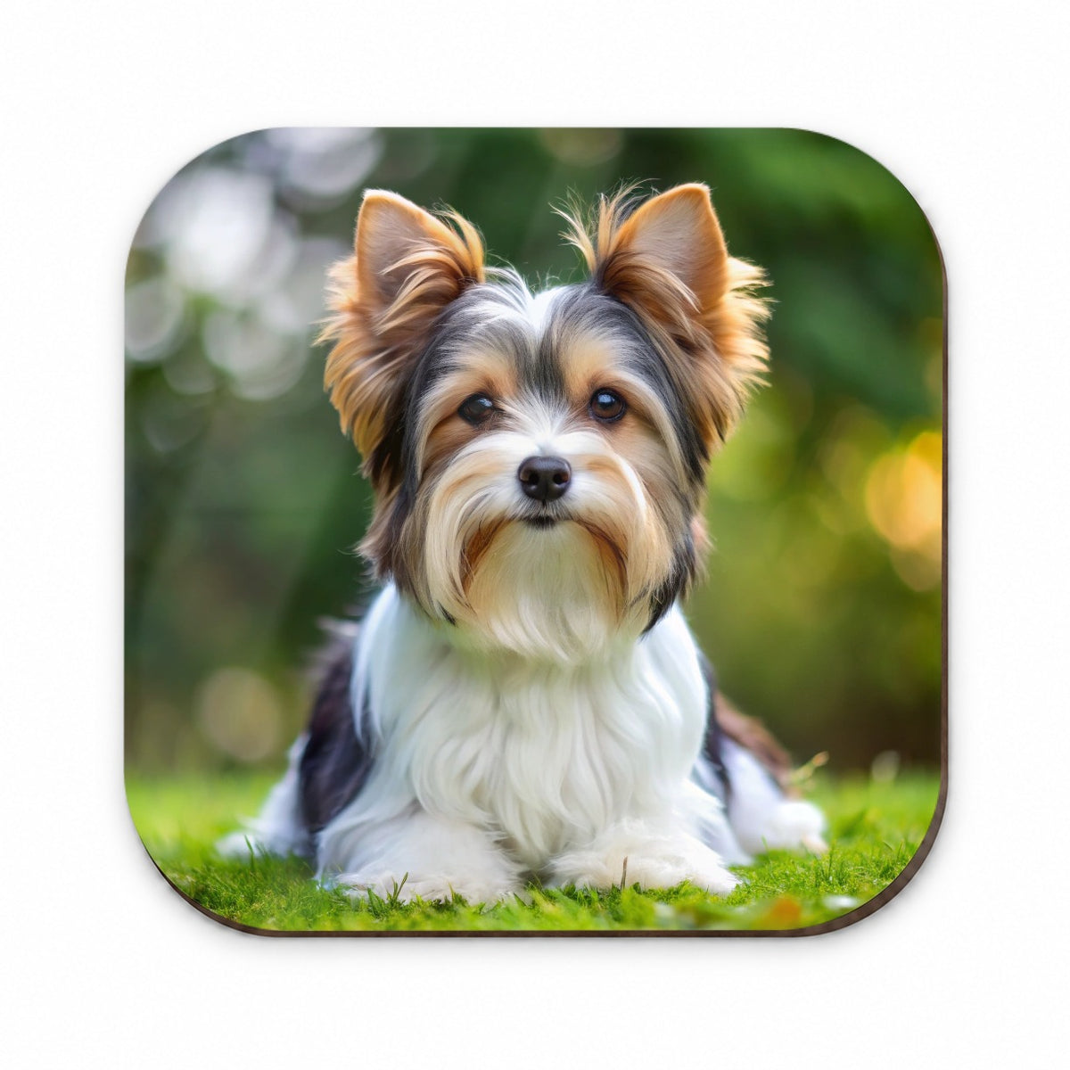 Biewer Terrier Dog Photo Fridge Magnet