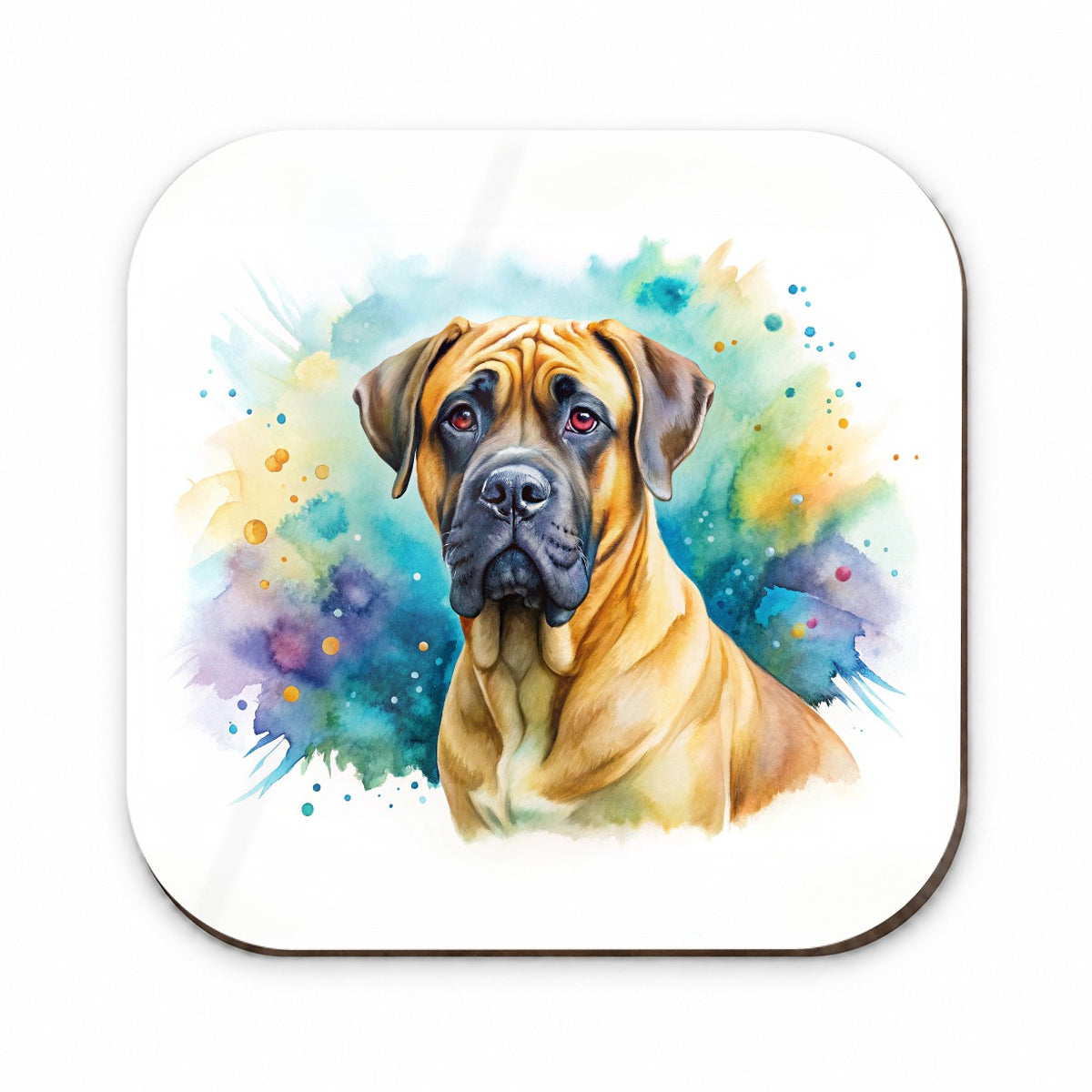 Boerboel Dog Watercolor Style Fridge Magnet