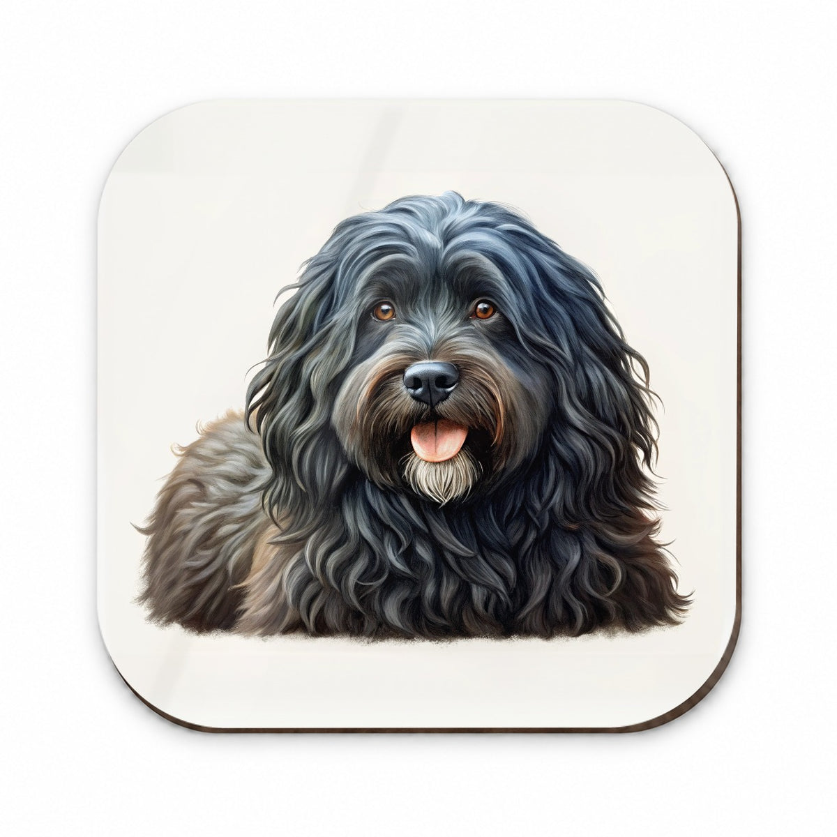 Bouviers Des Flandres Dog Illustration Fridge Magnet