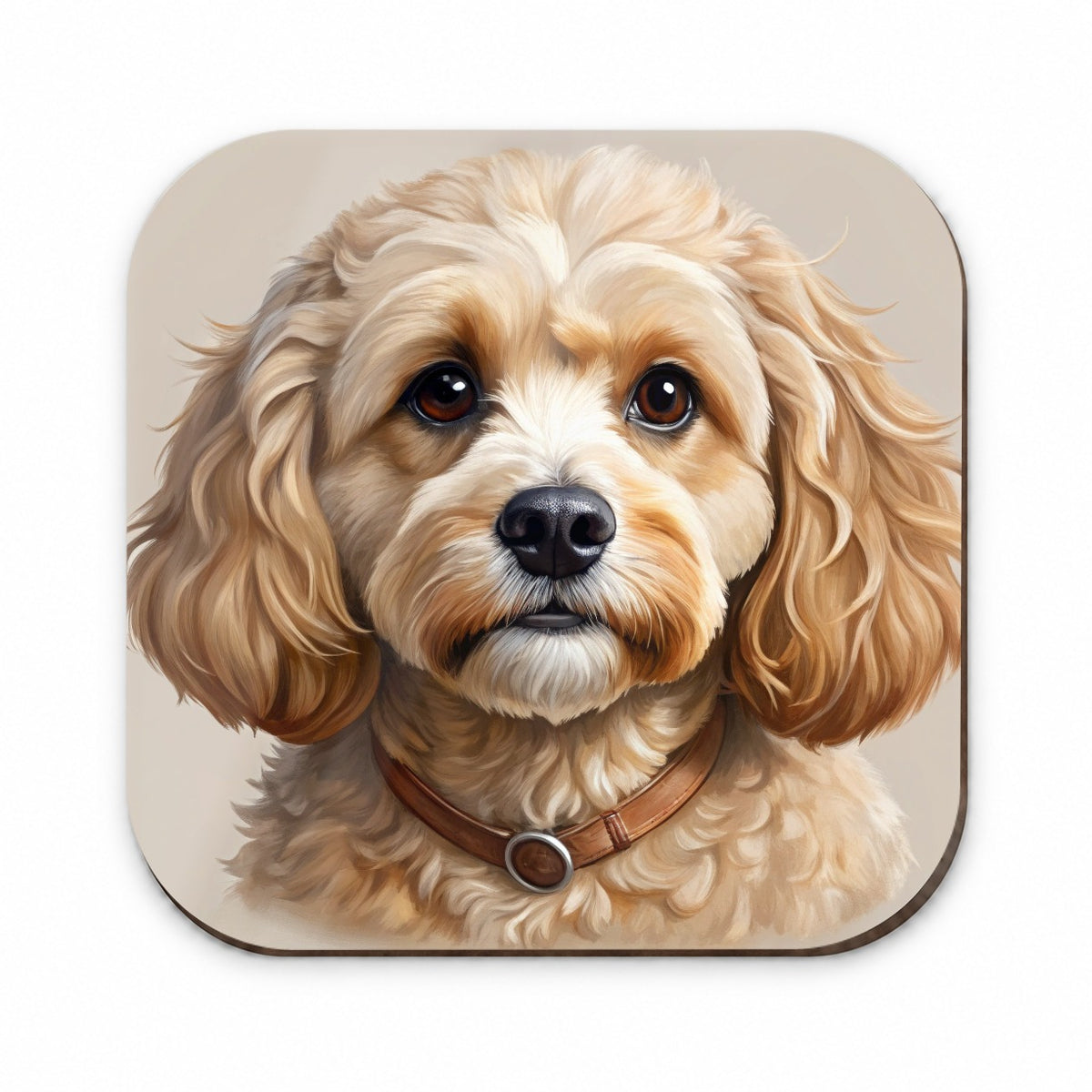 Cavapoo Dog Illustration Fridge Magnet