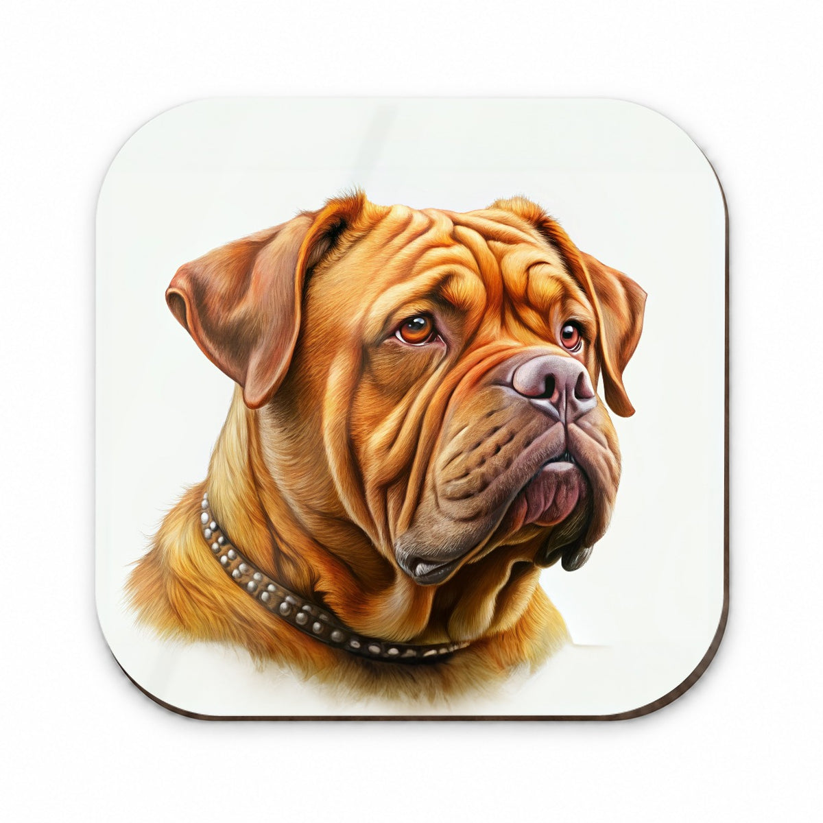 Dogues De Bordeaux Dog Illustration Fridge Magnet