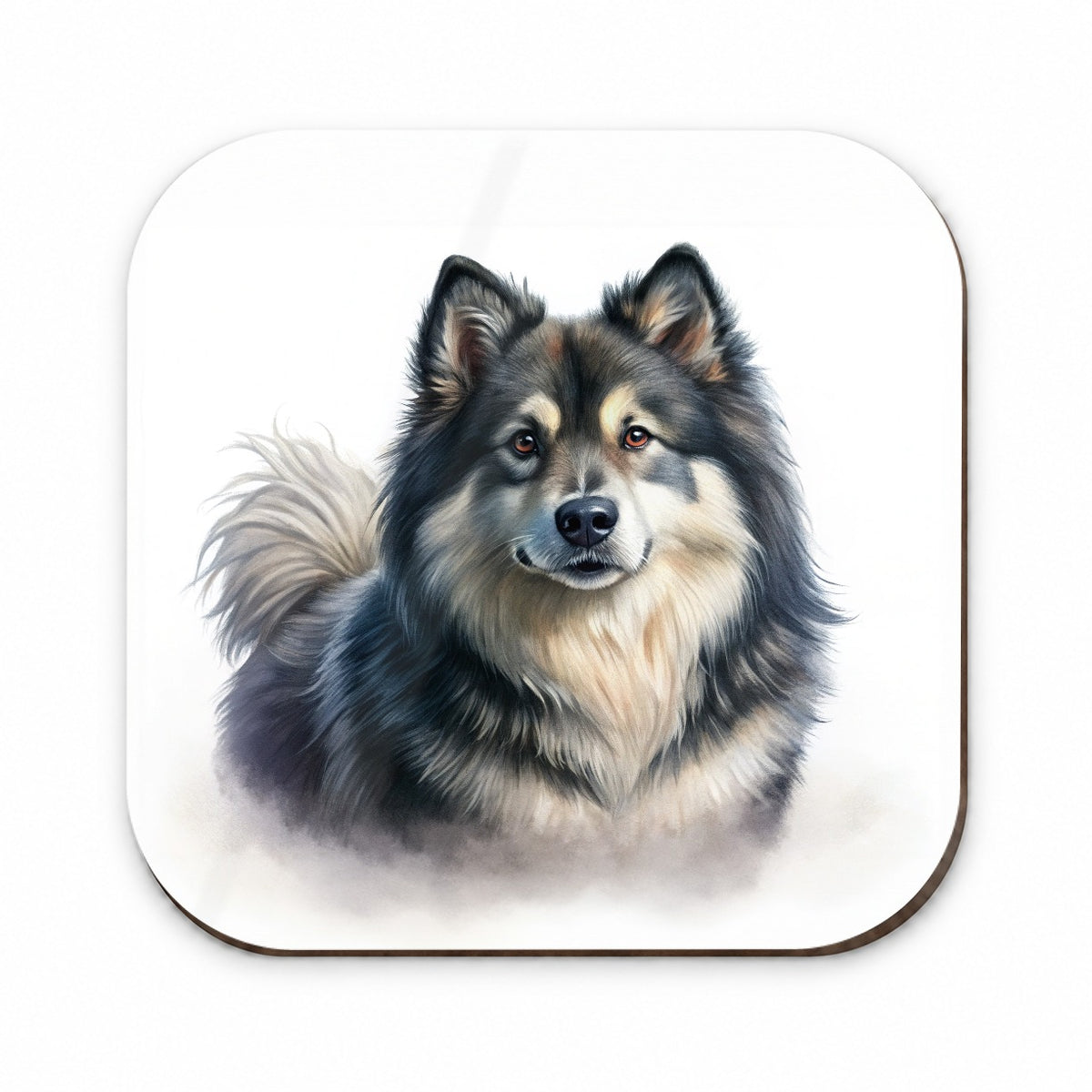 Finnish Lapphund Dog Illustration Fridge Magnet