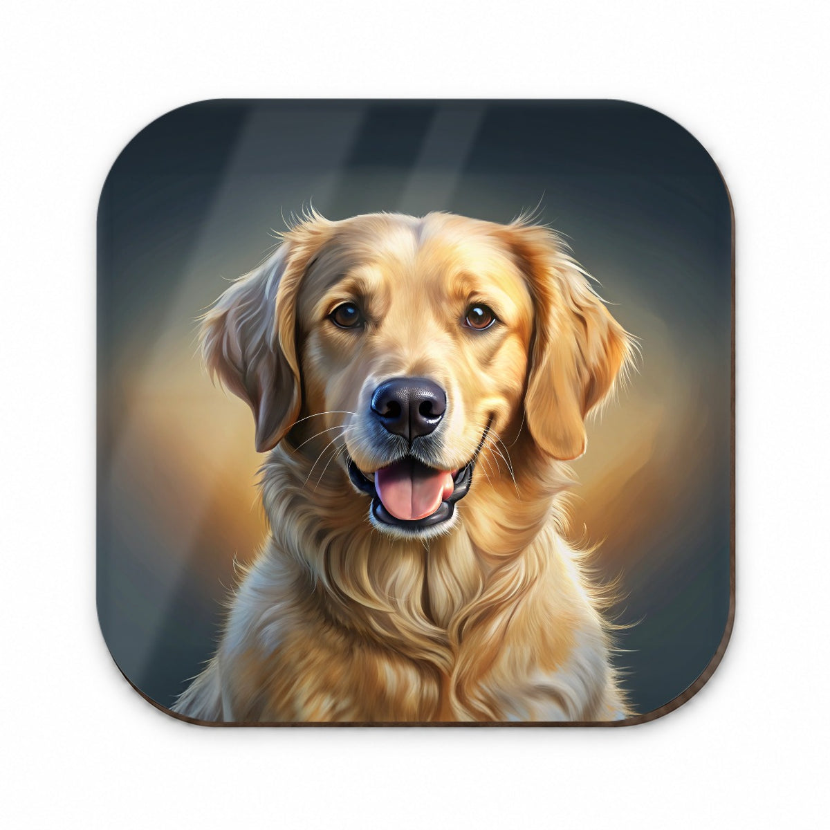 Goldador Dog Illustration Fridge Magnet
