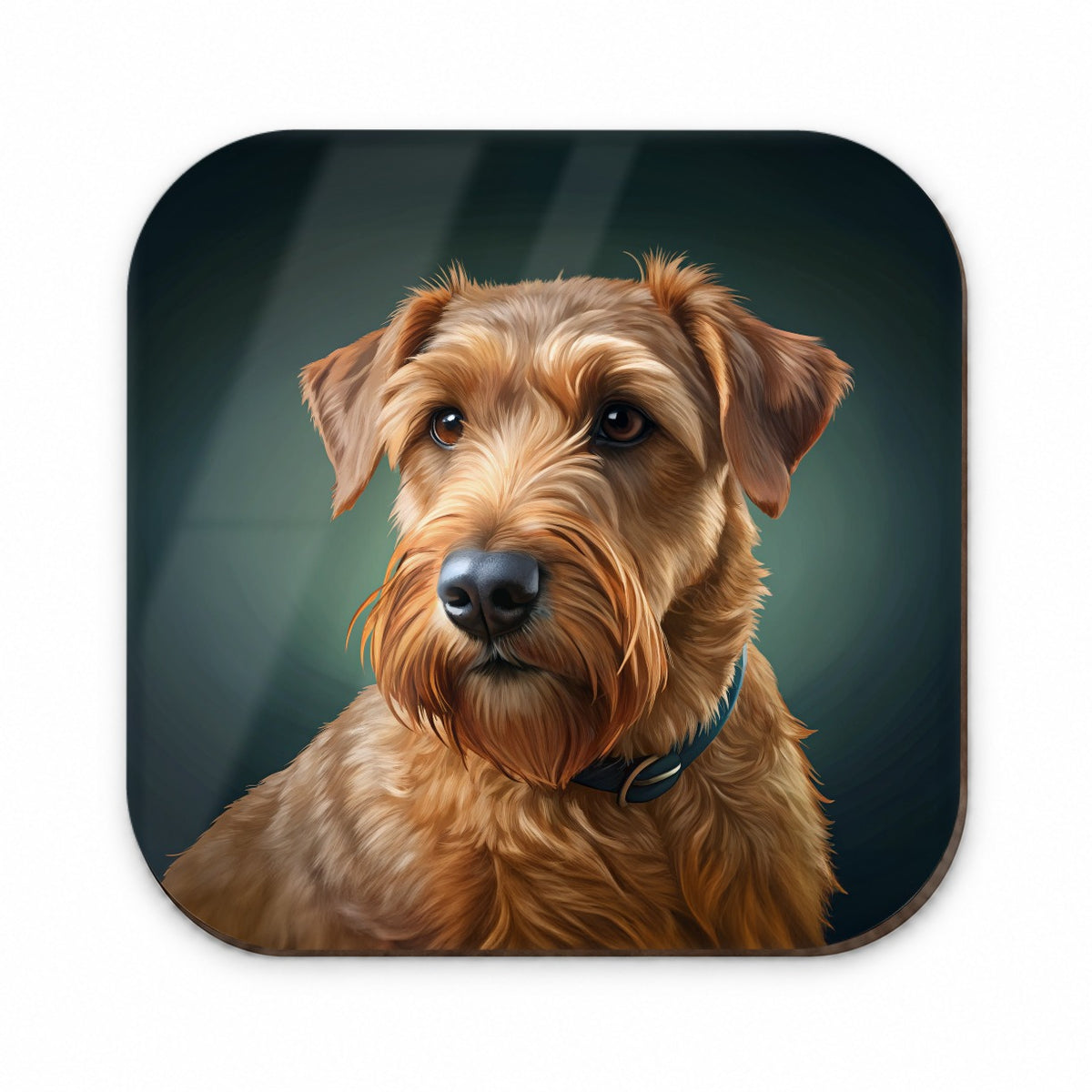 Irish Terrier Dog Illustration Fridge Magnet