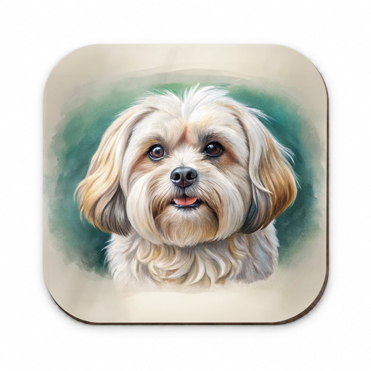 Pekapoo Dog Illustration Fridge Magnet