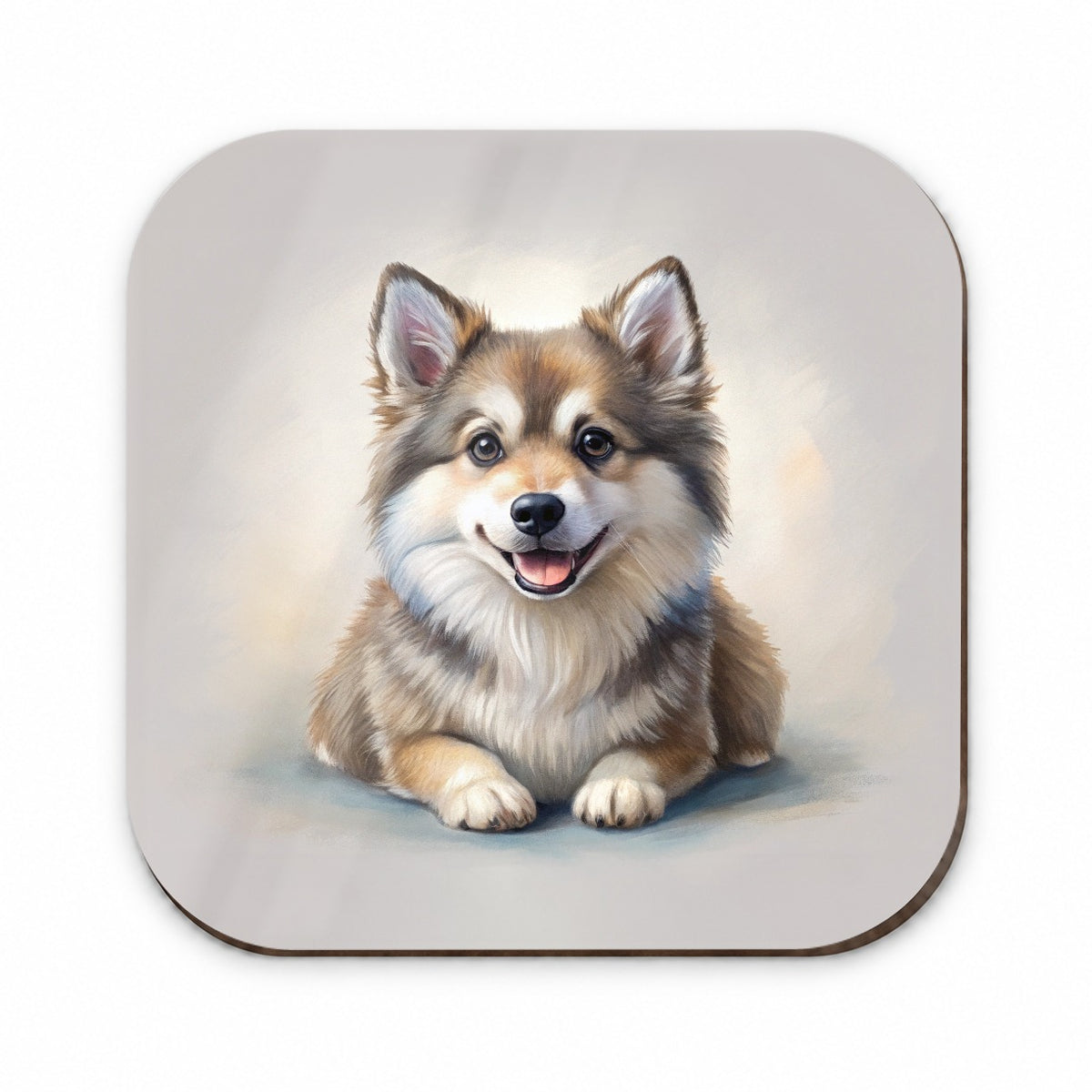 Pomsky Dog Illustration Fridge Magnet