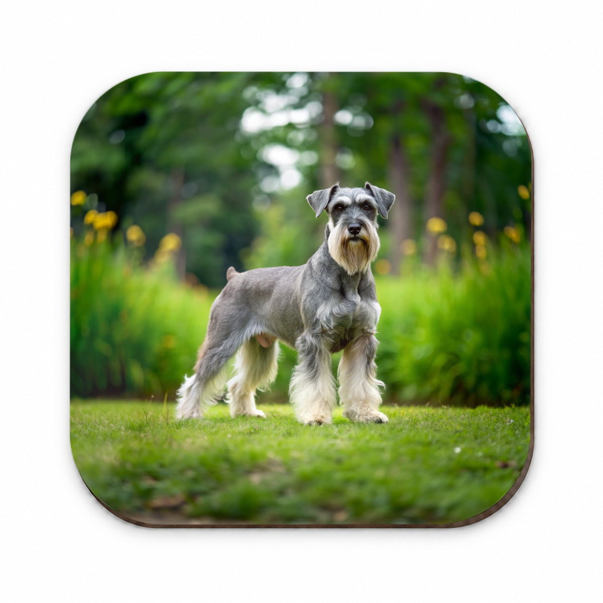 Standard Schnauzer Dog Photo Fridge Magnet