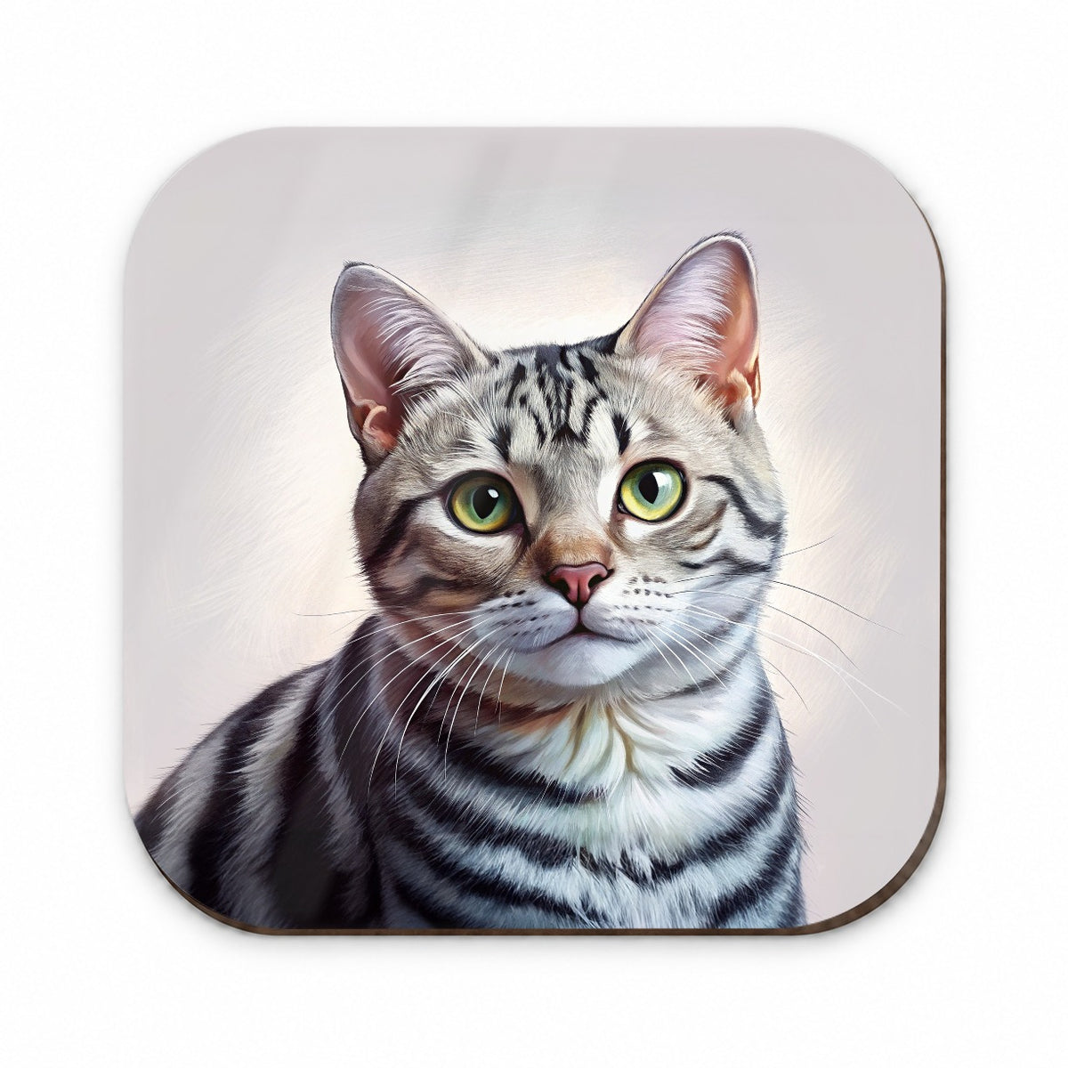 American Shorthair Cat Illustration Fridge Magnet
