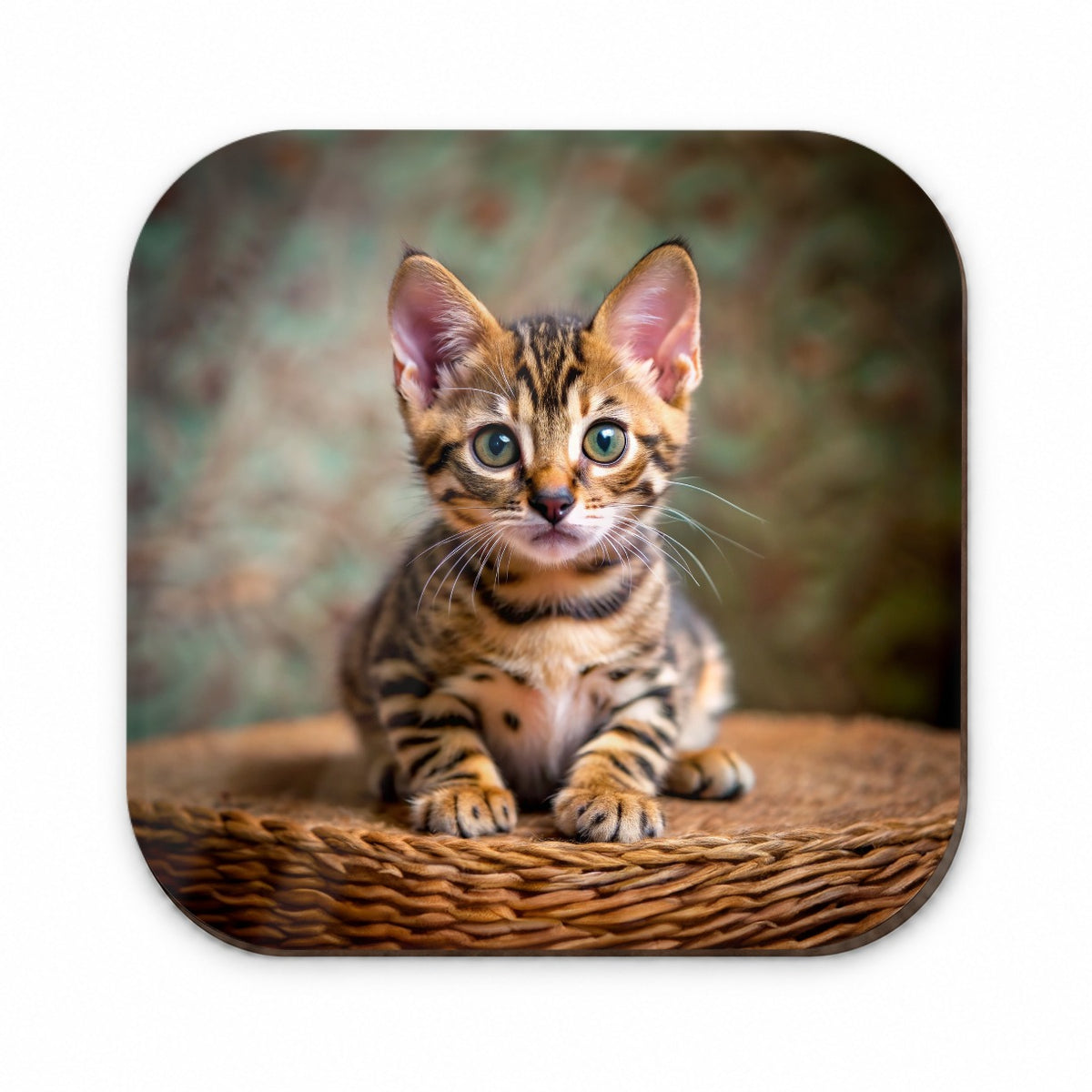 Bengal Cat Kitten Photo Fridge Magnet