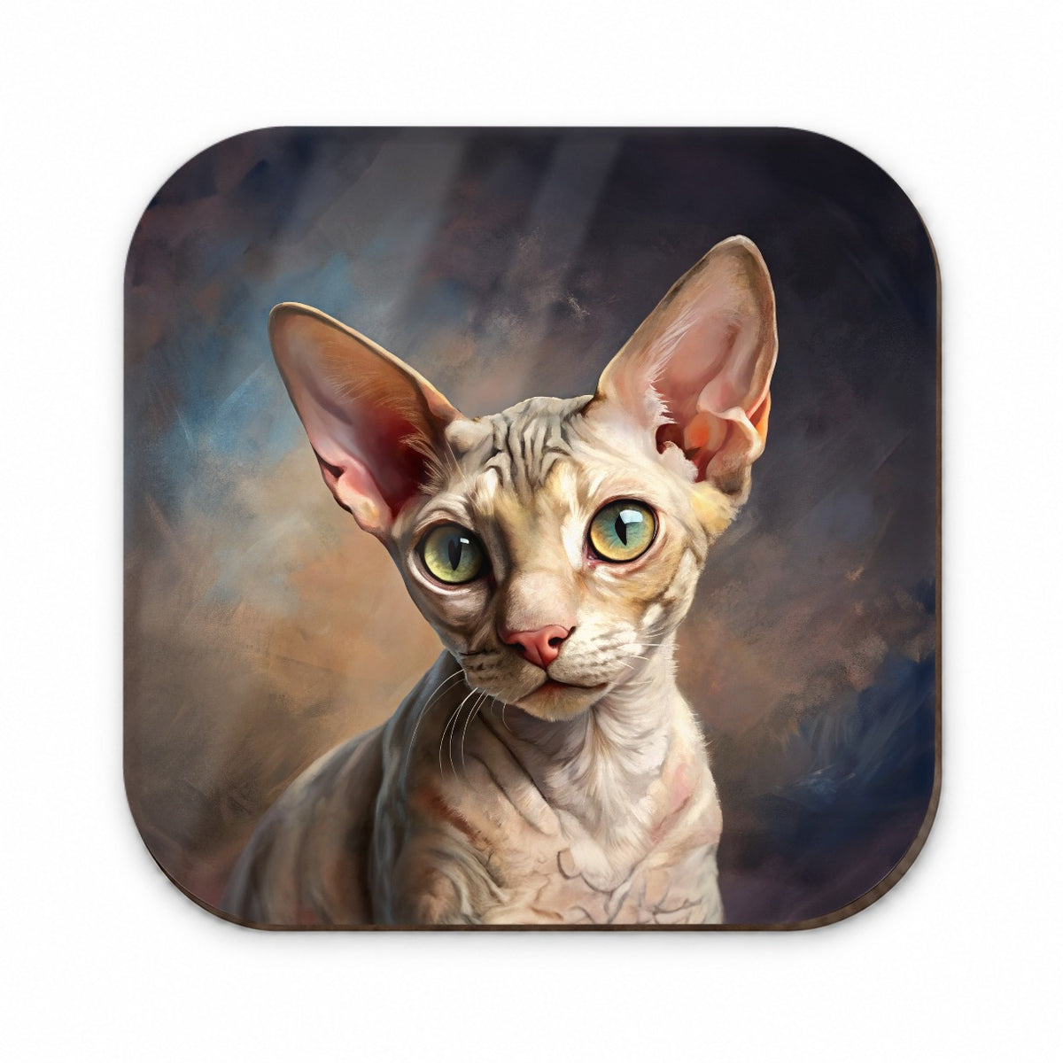 Cornish Rex Cat Illustration Fridge Magnet