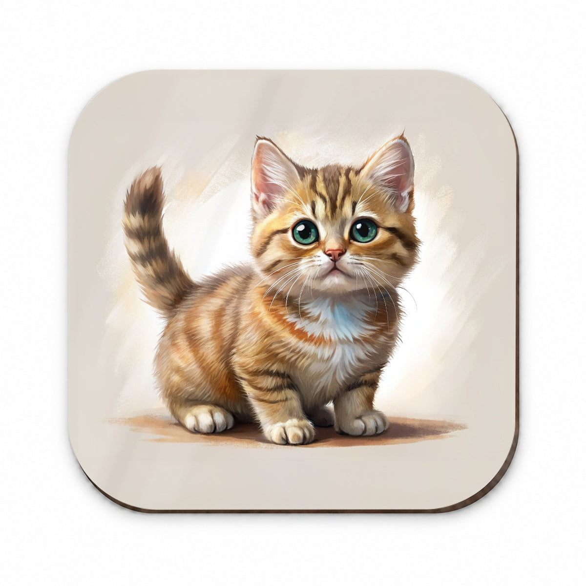 Munchkin Cat Illustration Fridge Magnet